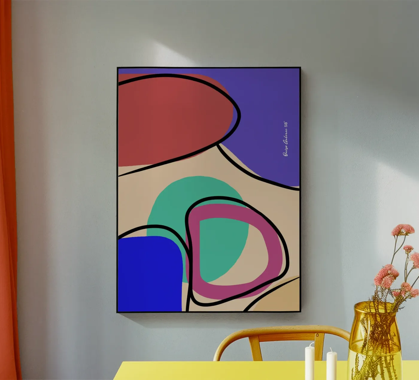 Abstract Glow plexiglass da Mike Leymi