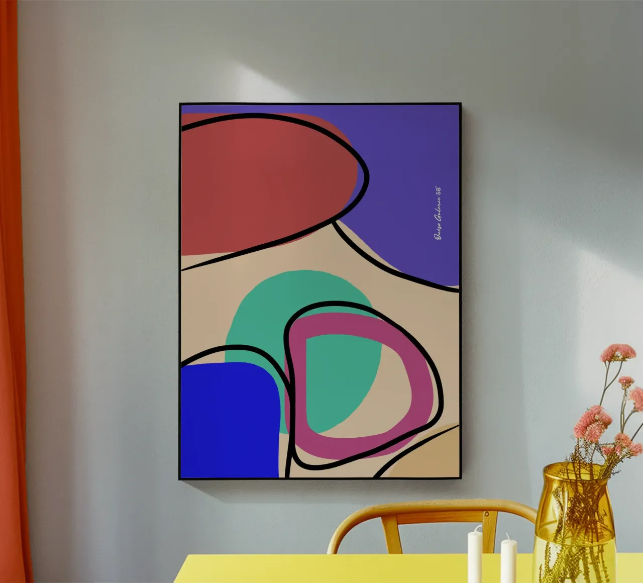 Abstract Glow plexiglass da Mike Leymi