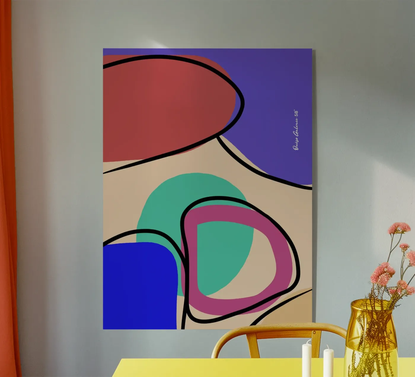 Abstract Glow plexiglass da Mike Leymi