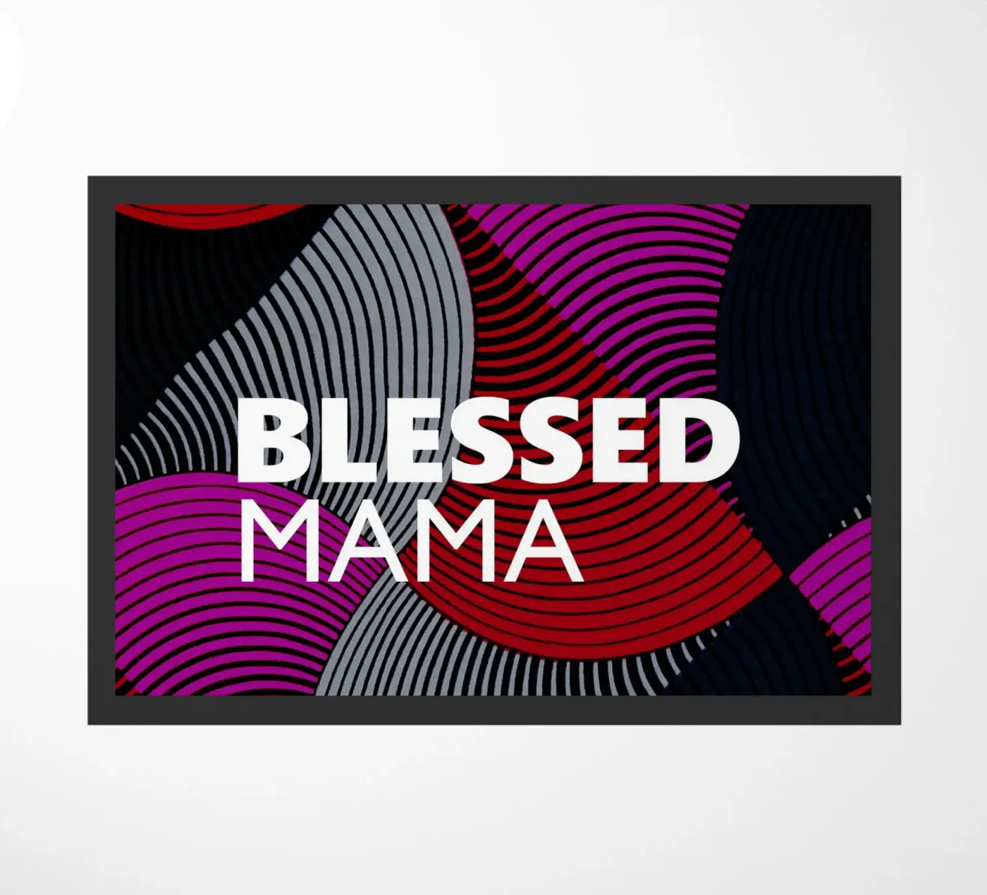 Blessed Mama deurmat van Mathudace Créas