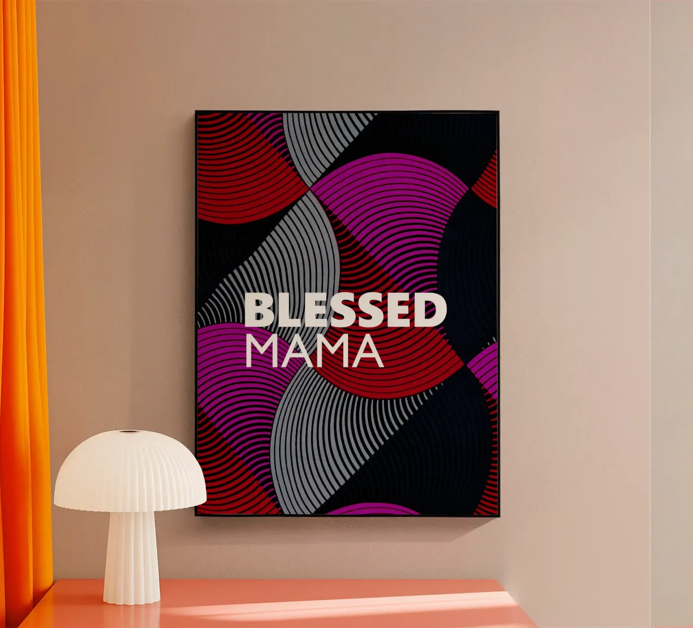 Blessed Mama plexiglass da Mathudace Créas