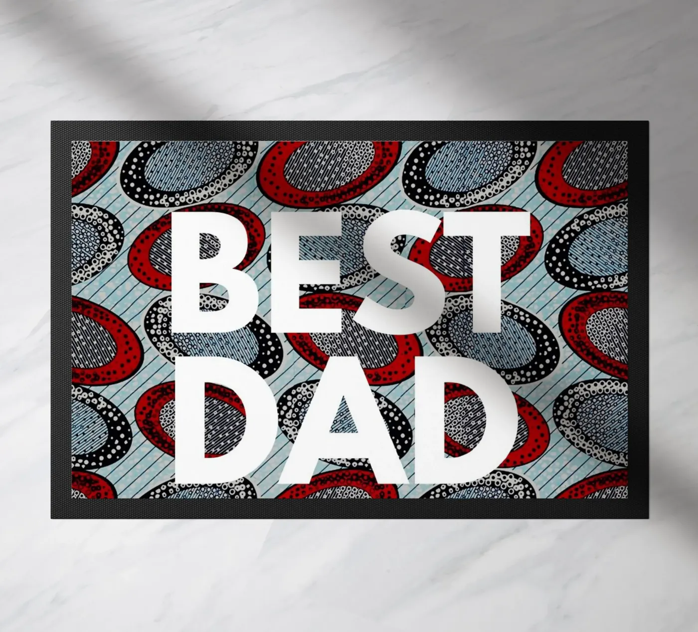 Best Dad doormat by Mathudace Créas