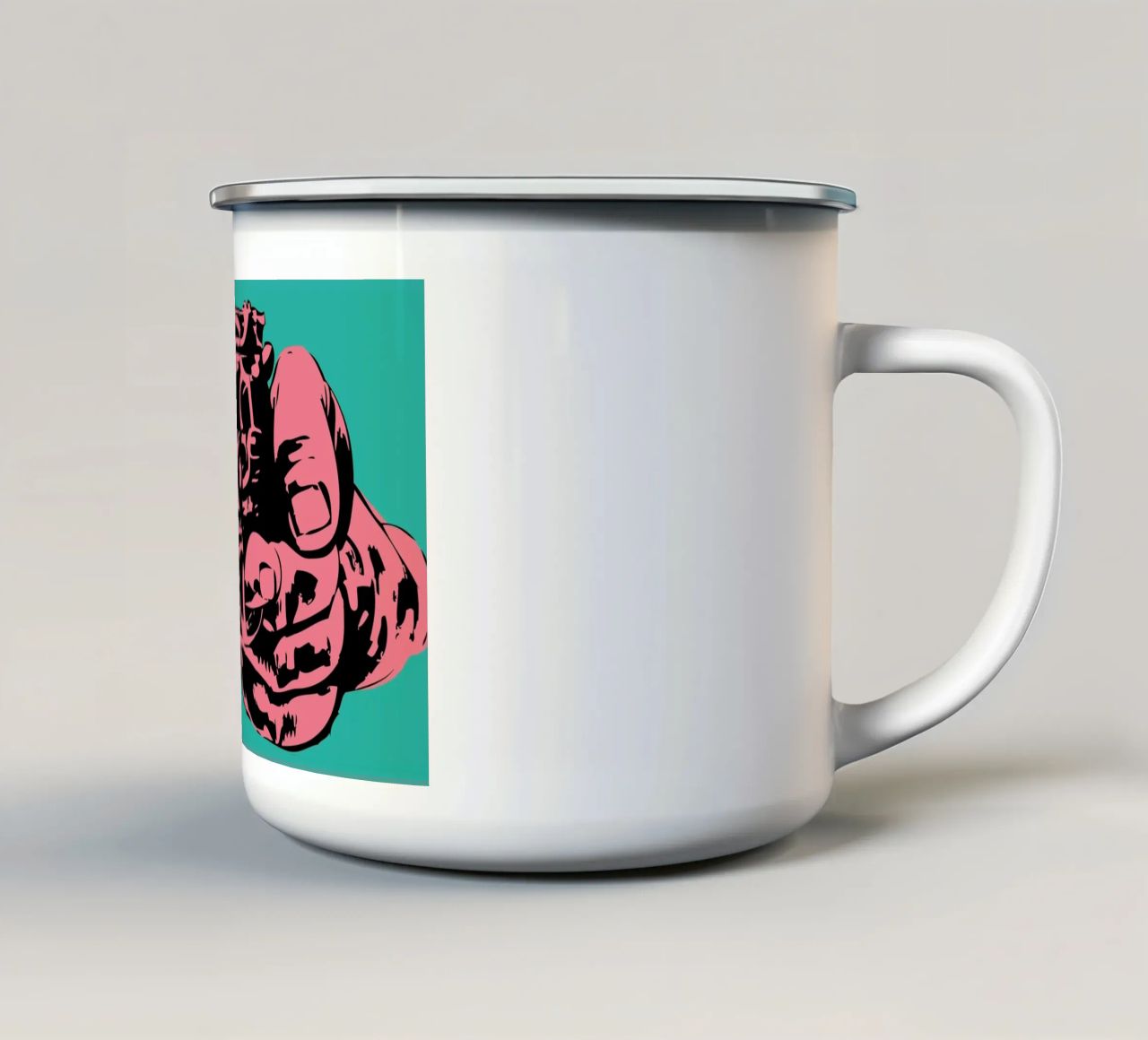 Gun 3 tazza in smalto da JRuggs
