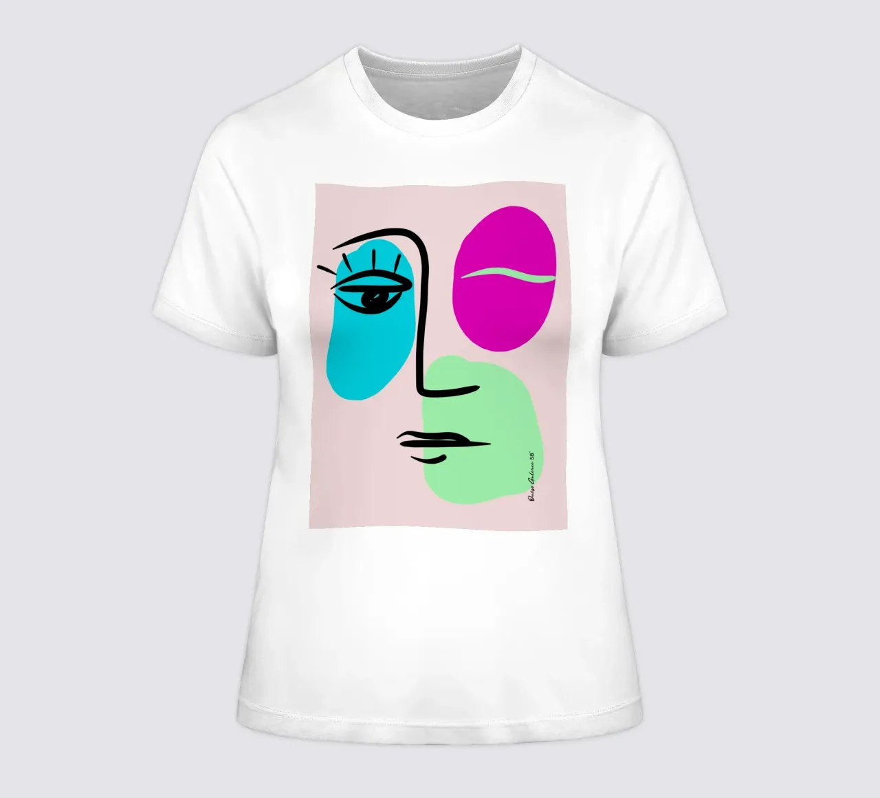 Playful Edges camiseta de mujer de Mike Leymi