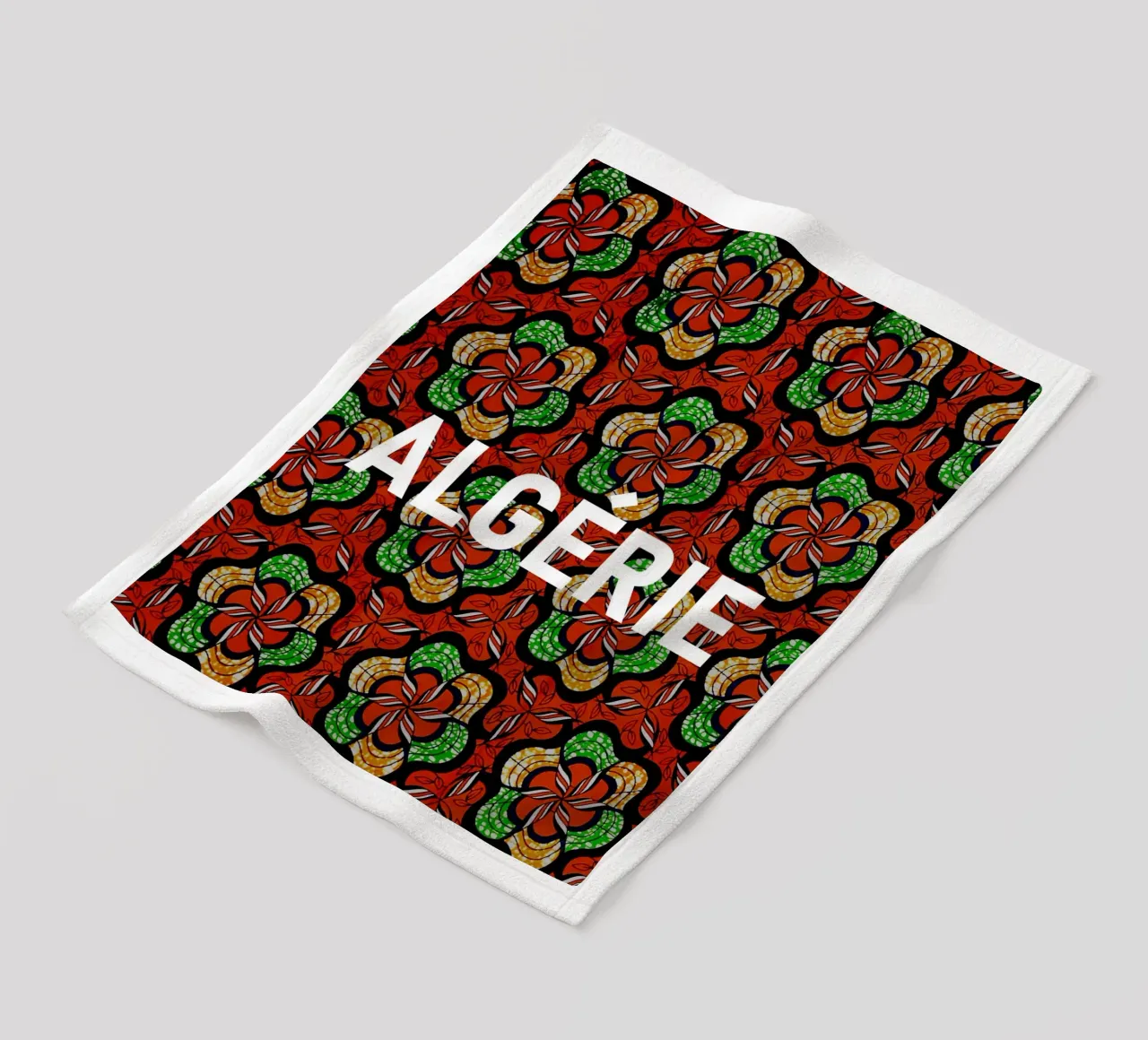 Algérie coperta in pile da Mathudace Créas
