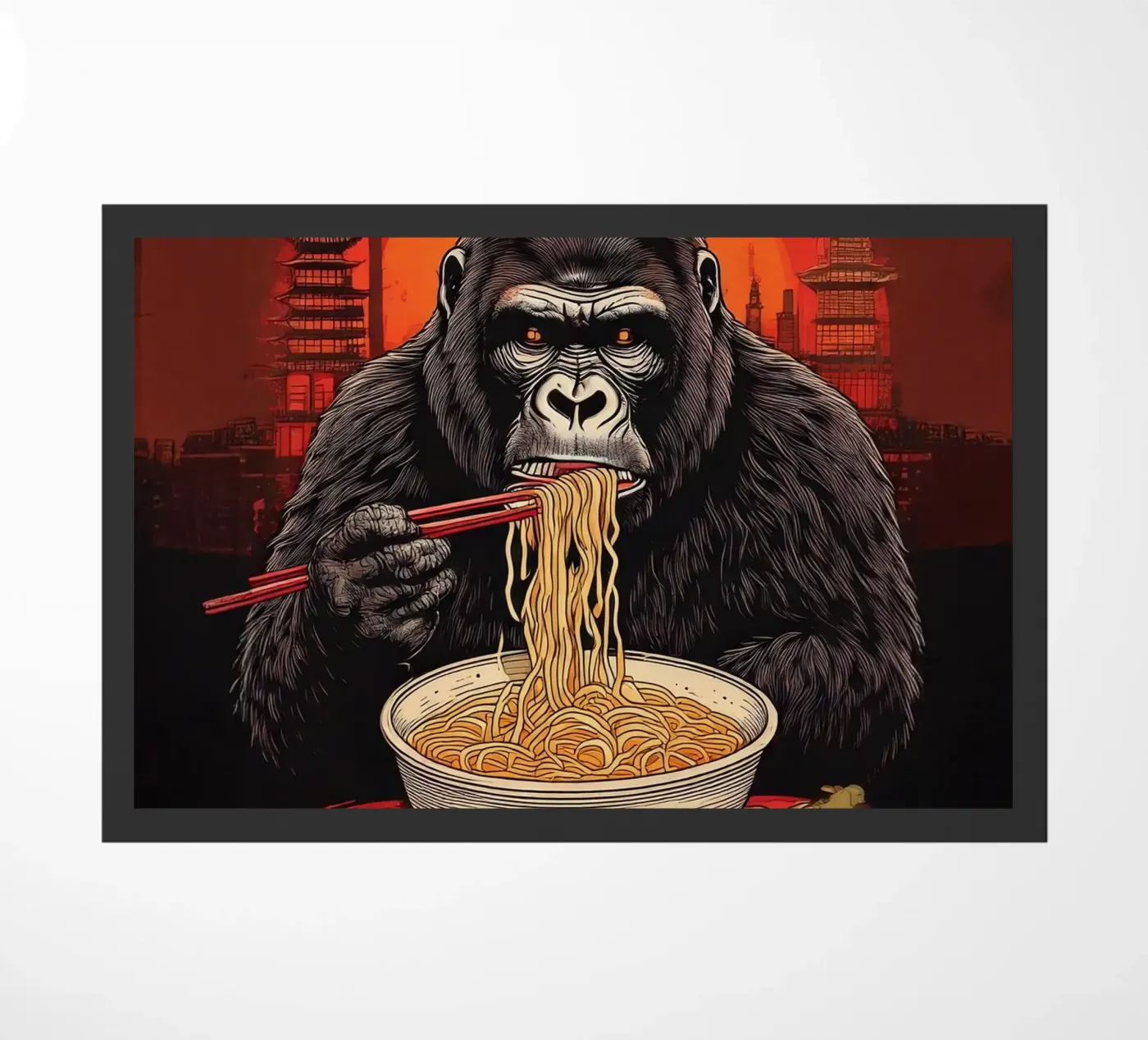 Eating Gorillaz zerbino da tylerstudio