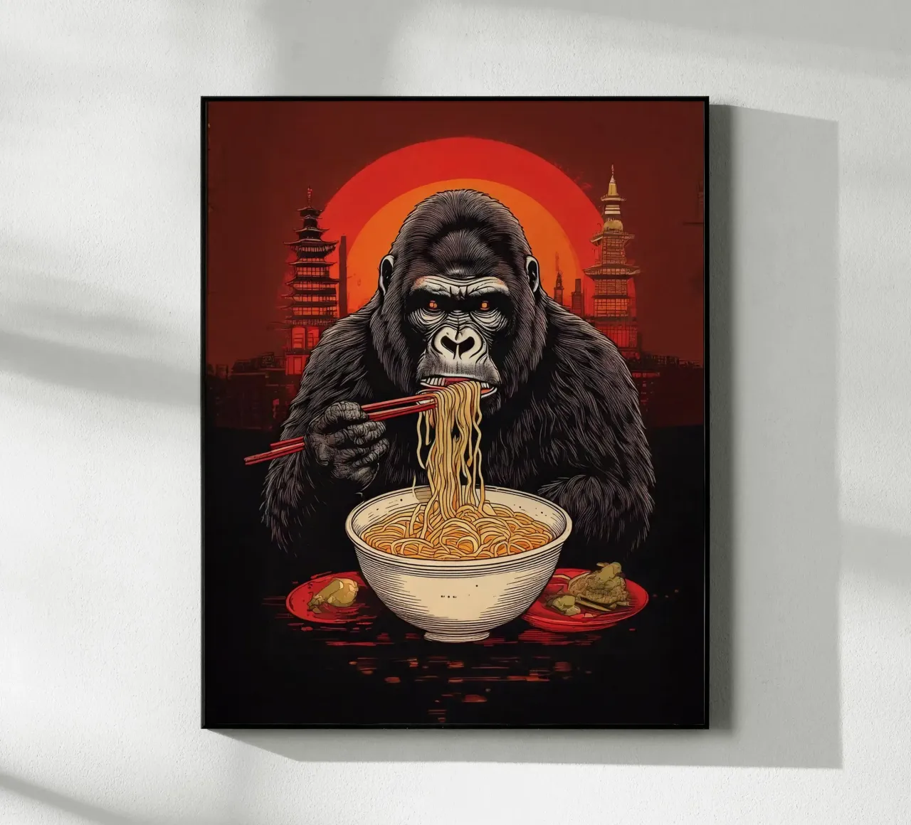 Eating Gorillaz plexiglass da tylerstudio