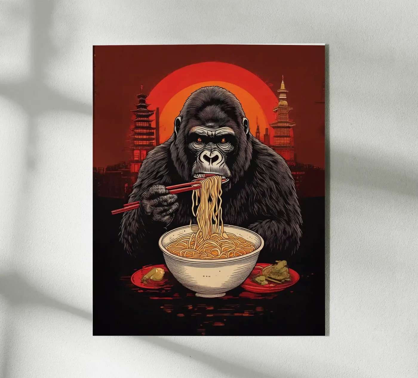 Eating Gorillaz plexiglass da tylerstudio