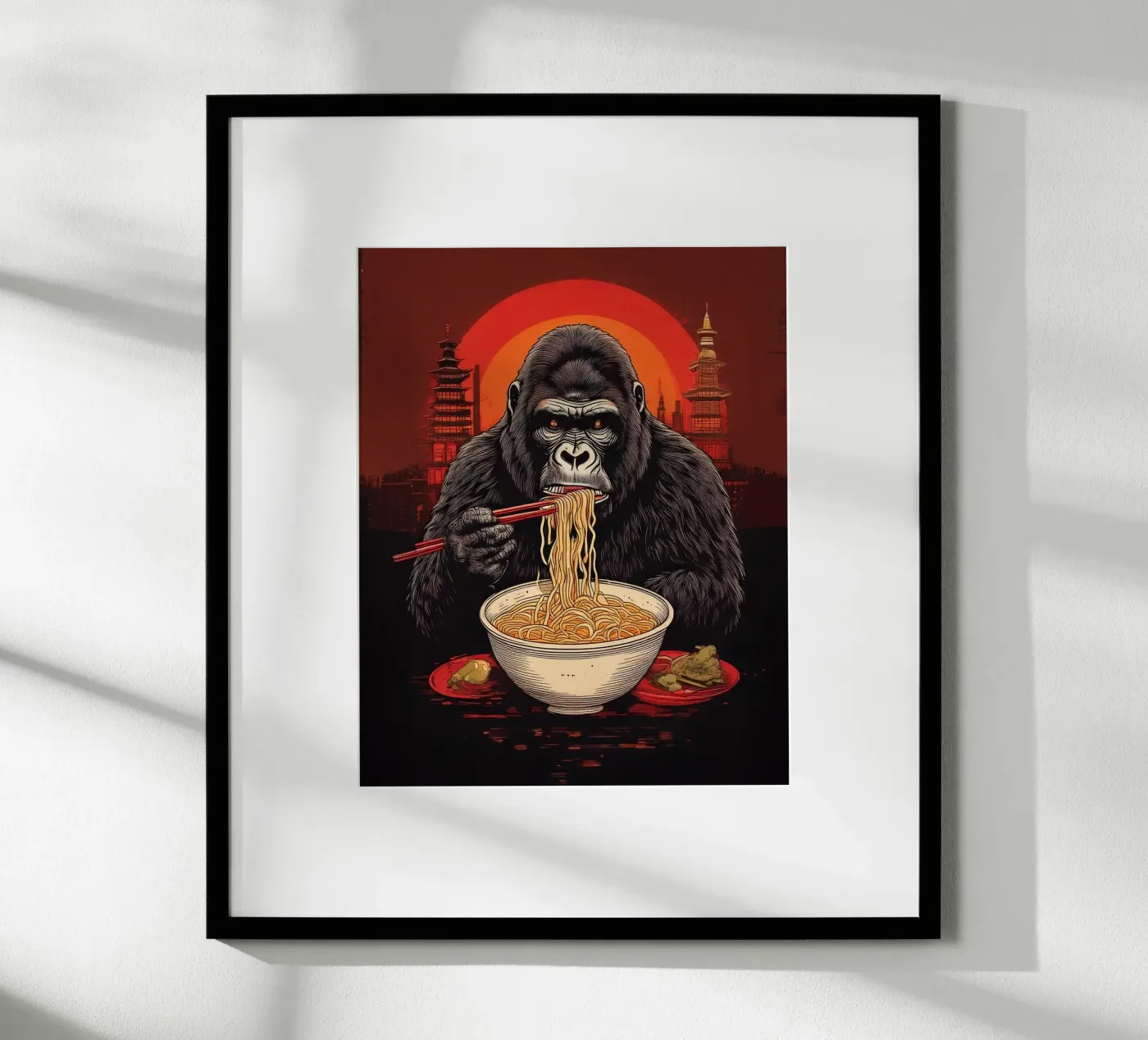 Eating Gorillaz poster da tylerstudio