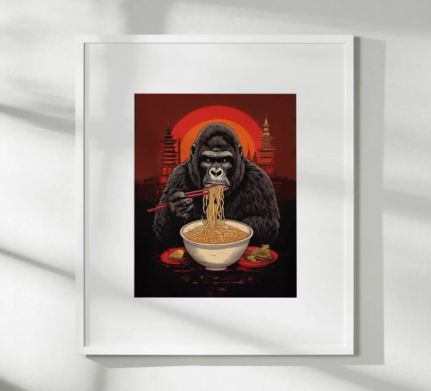 Eating Gorillaz poster da tylerstudio