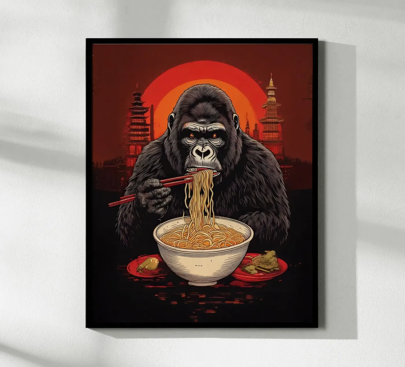 Eating Gorillaz poster da tylerstudio