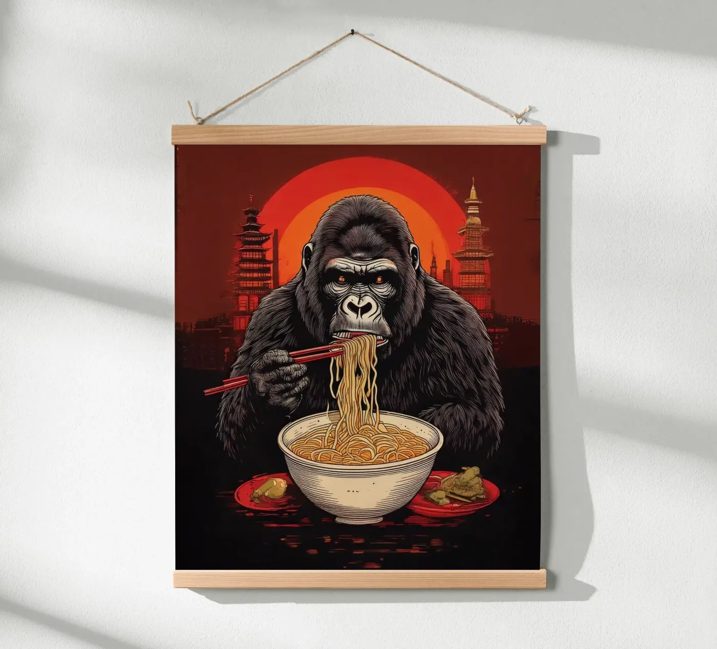 Eating Gorillaz poster da tylerstudio