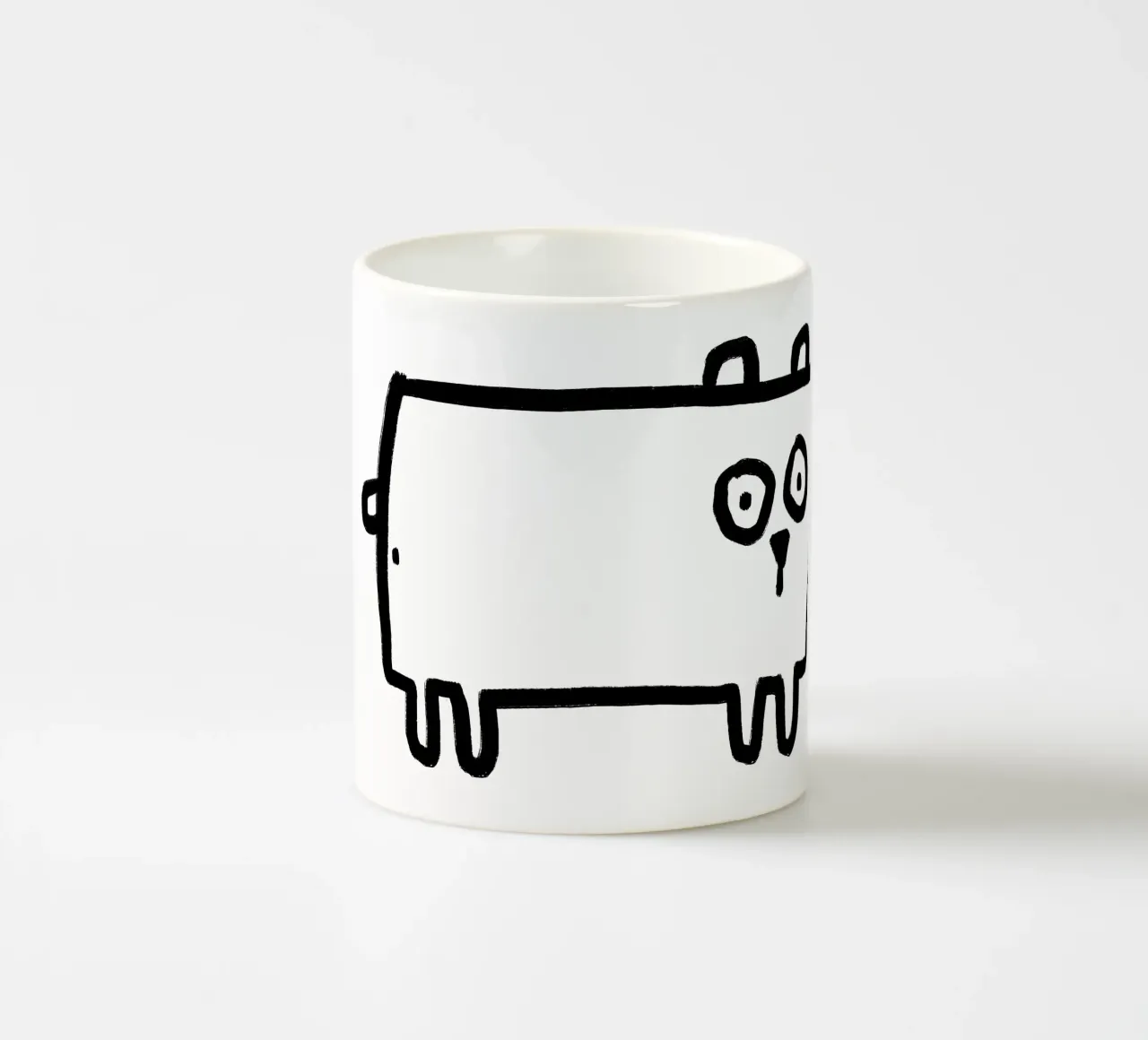 Orso tazza in ceramica da aucontraire