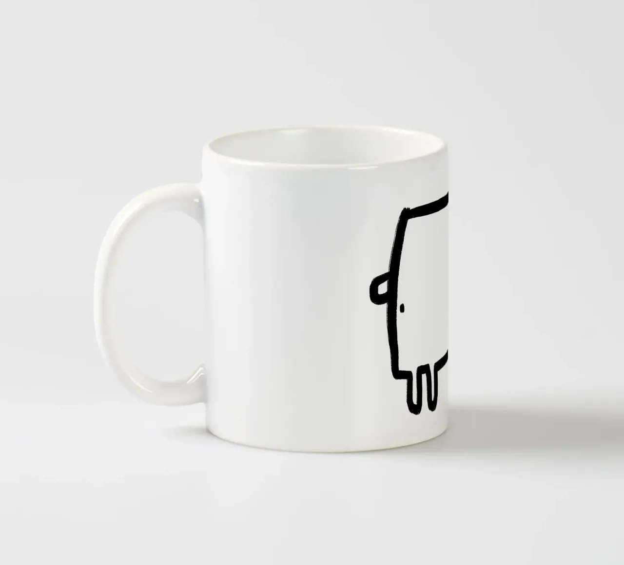 Orso tazza in ceramica da aucontraire