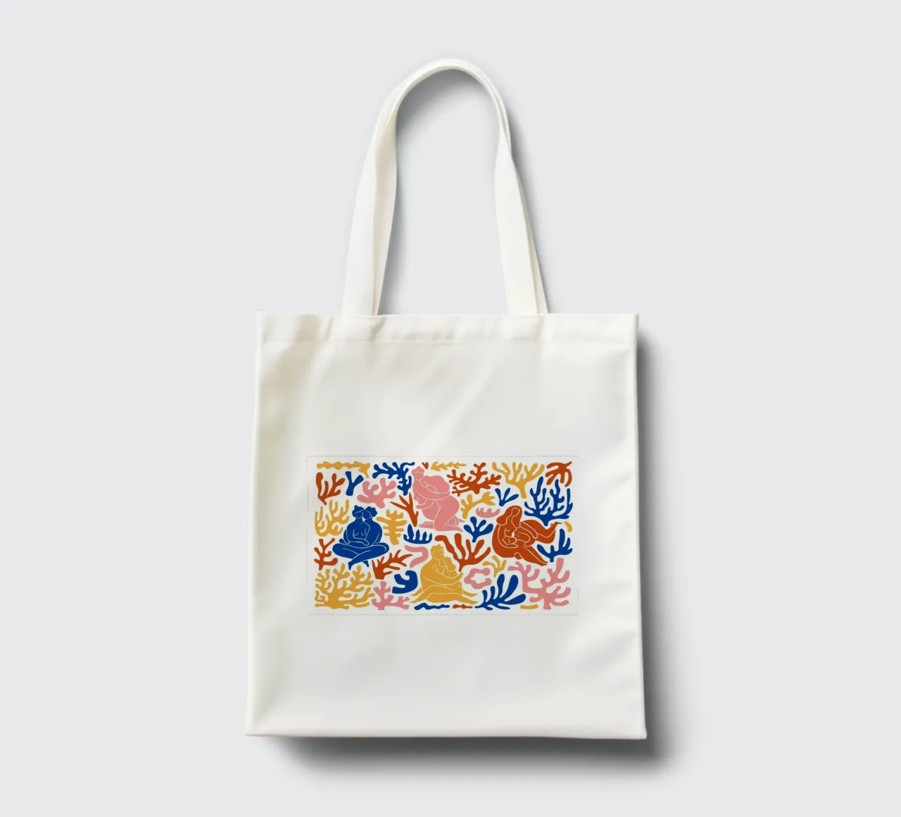 Embracing couples set borsa in juta da LisaArtes