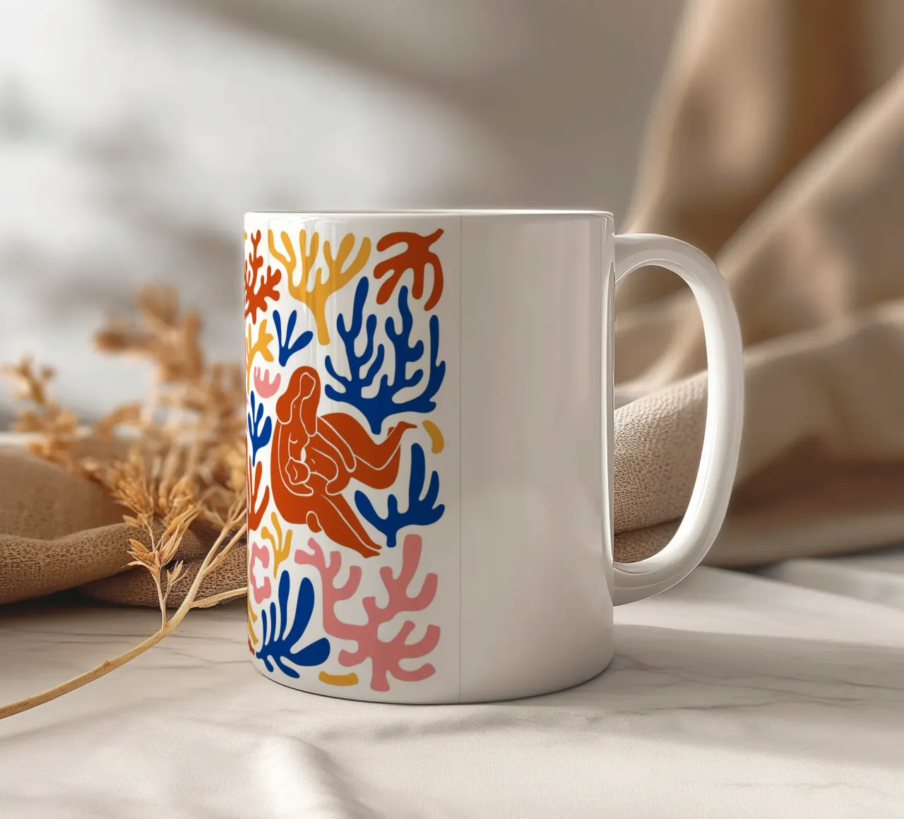 Embracing couples set tazza in ceramica da LisaArtes