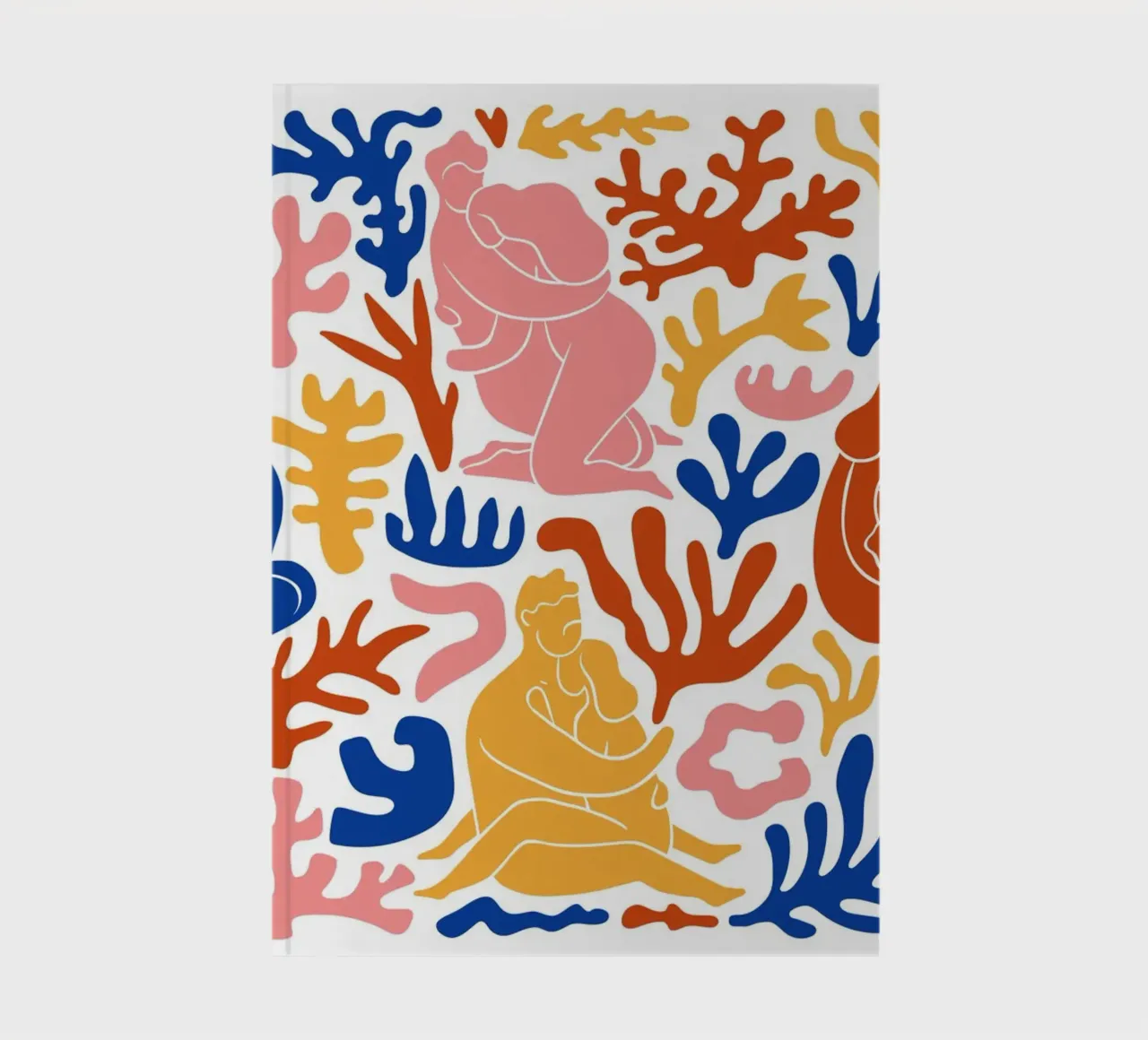 Embracing couples set notebook by LisaArtes