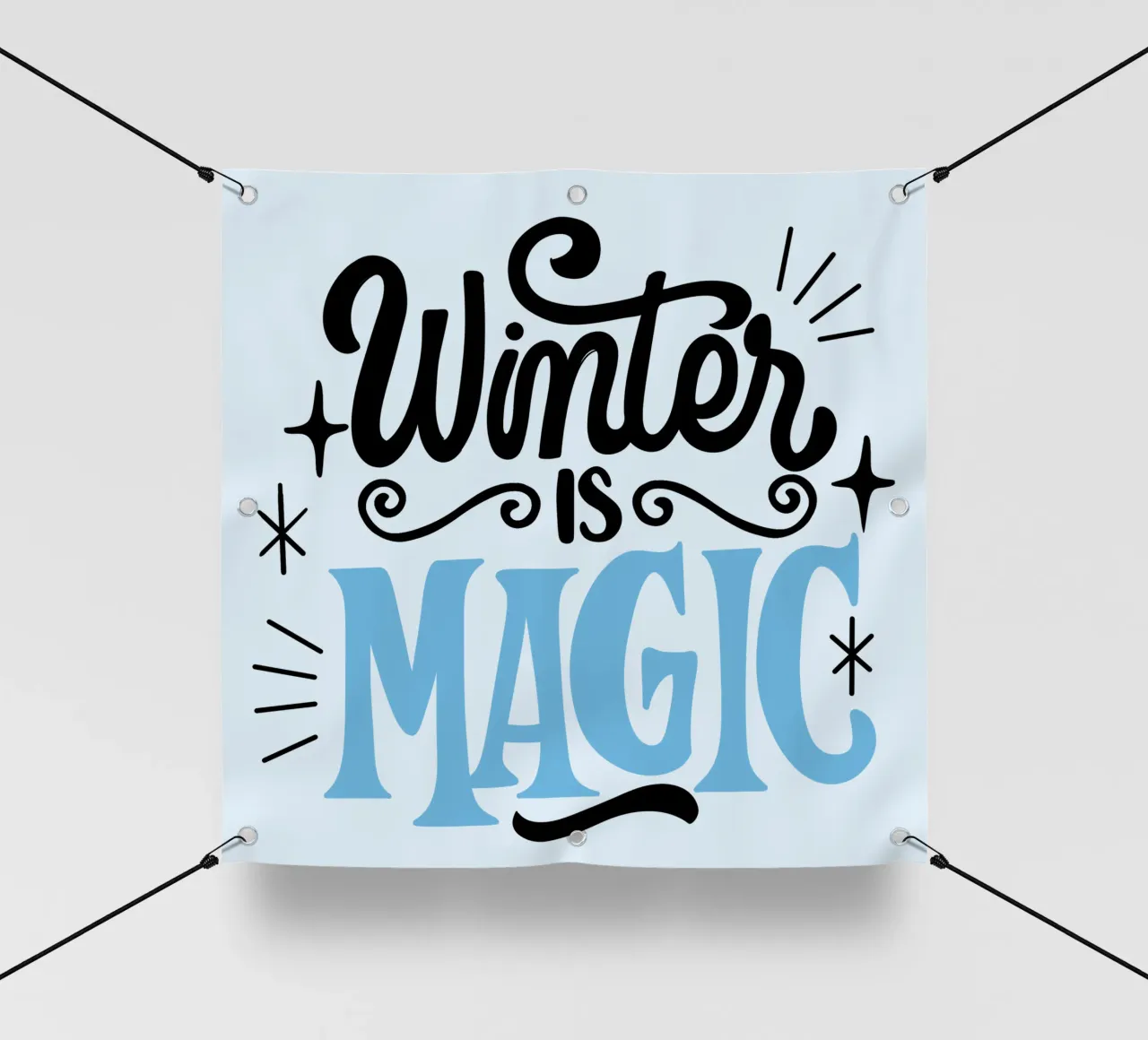 L'inverno è magico telo in pvc da Kiroiharu