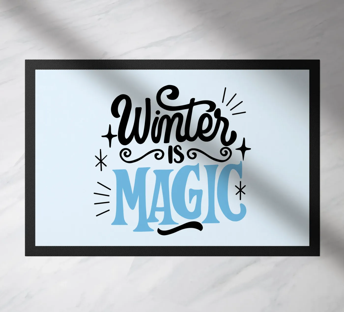 Winter is magic doormat by Kiroiharu