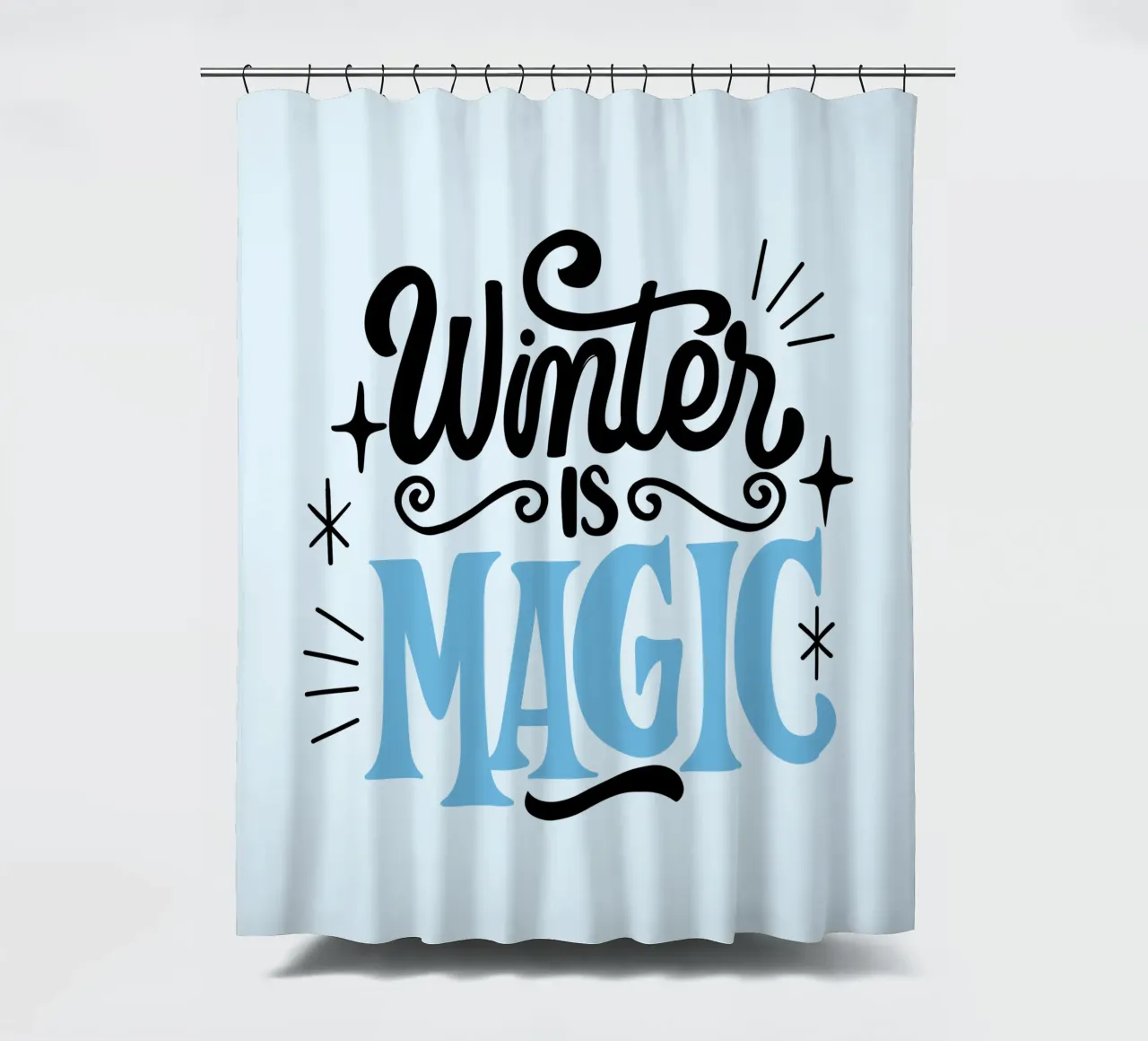L'inverno è magico tenda da doccia da Kiroiharu