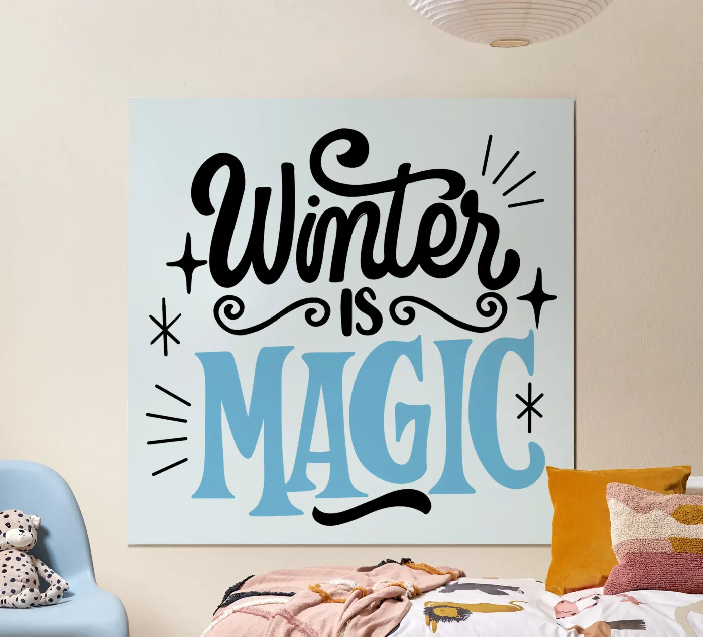 Winter is magic poster by Kiroiharu