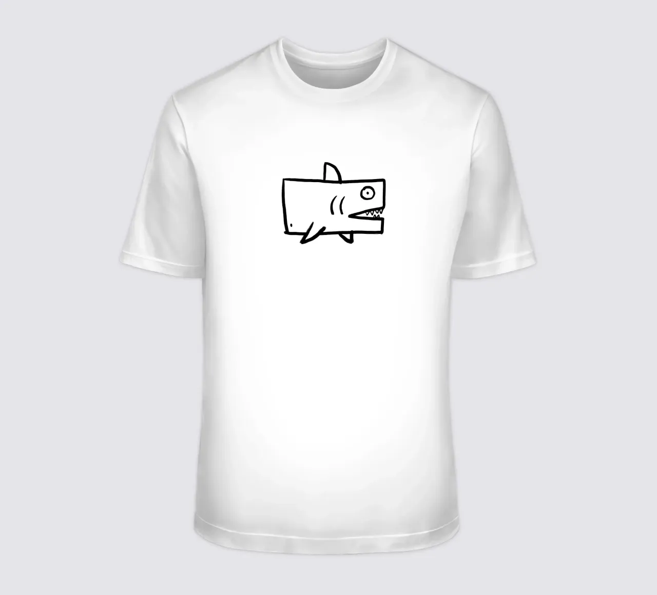 Shark t-shirt by aucontraire