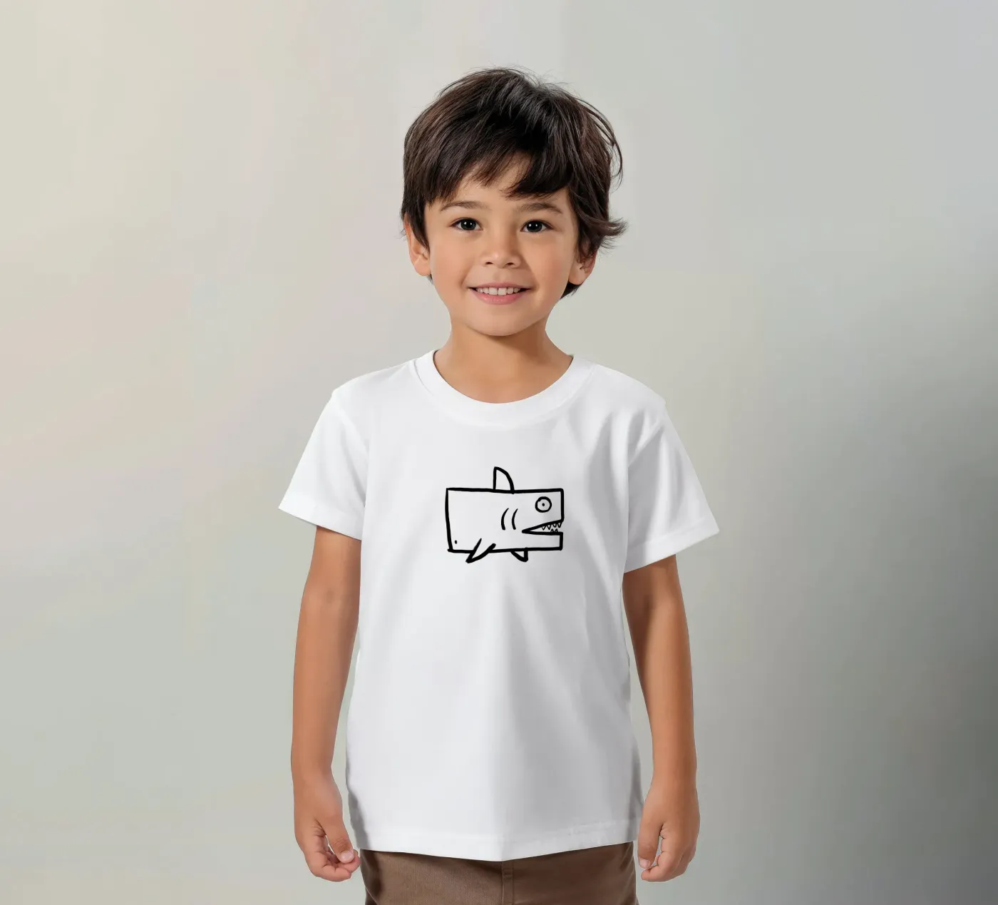 Squalo t-shirt bambini da aucontraire
