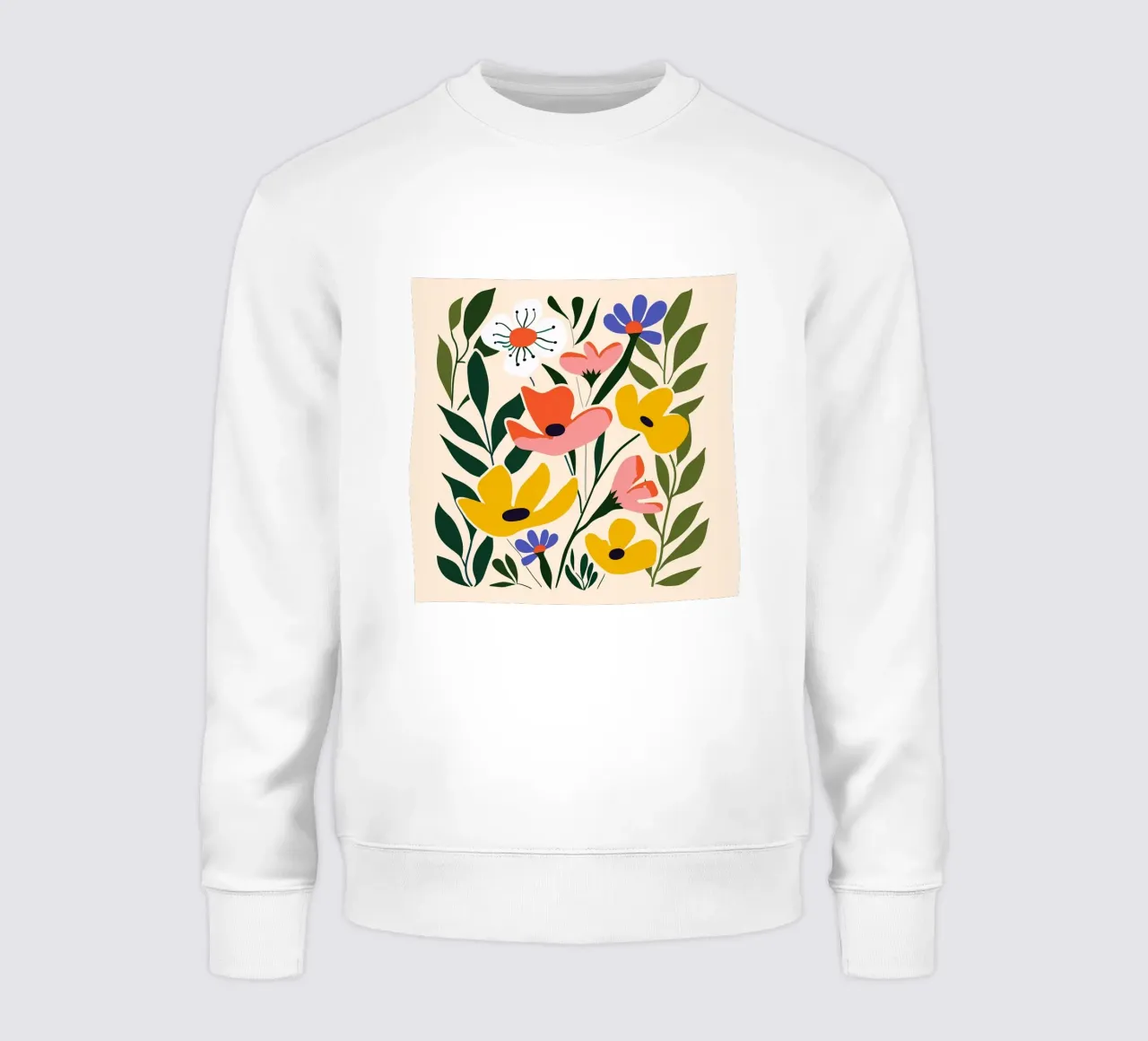 Flower mix felpa da LisaArtes