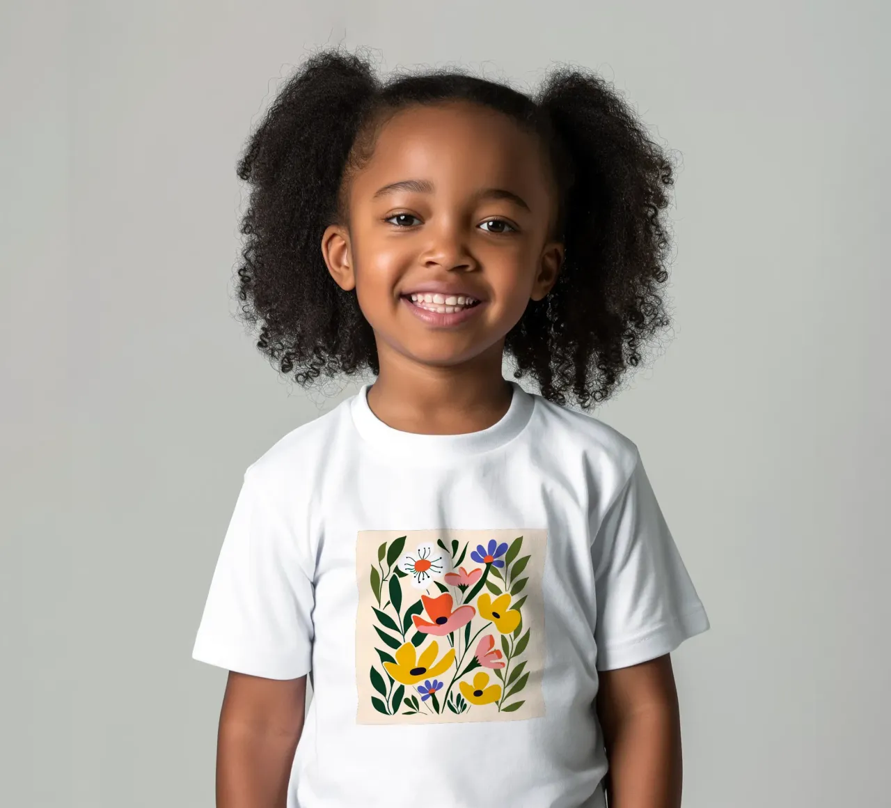 Flower mix t-shirt bambini da LisaArtes