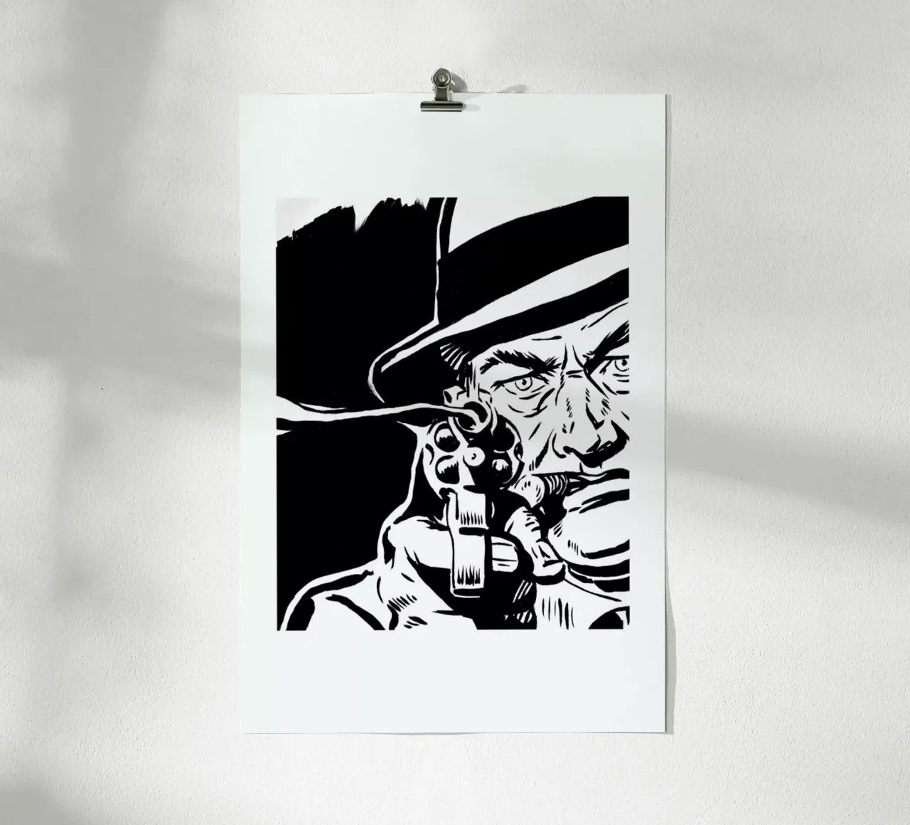 Shot poster con telaio in alluminio da JRuggs