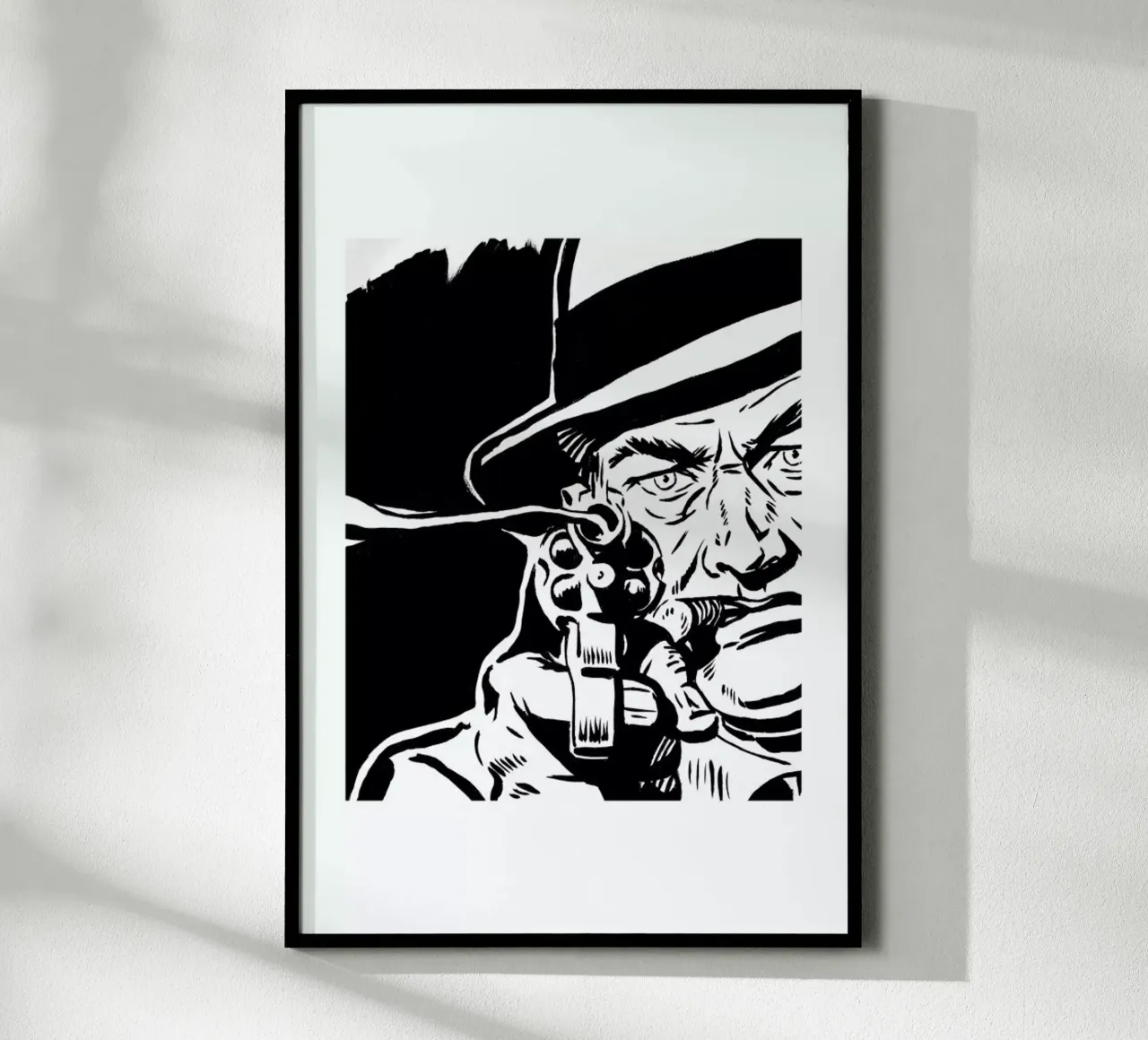 Shot poster con telaio in alluminio da JRuggs