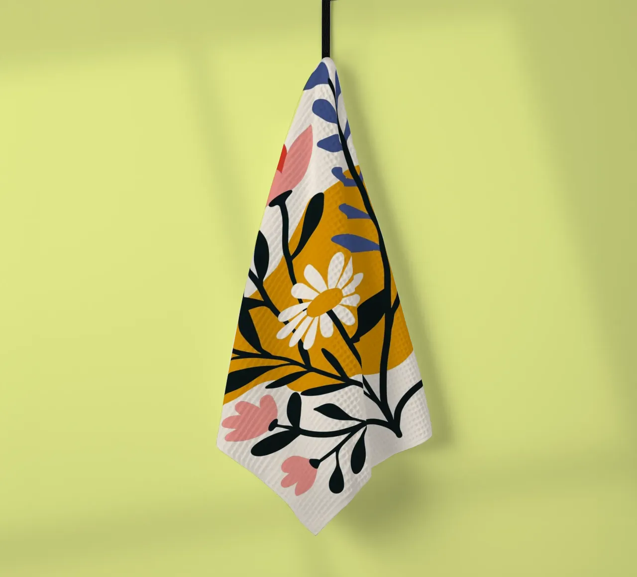Floral arrangements tea towel by LisaArtes