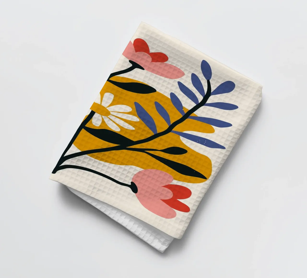 Floral arrangements tea towel by LisaArtes