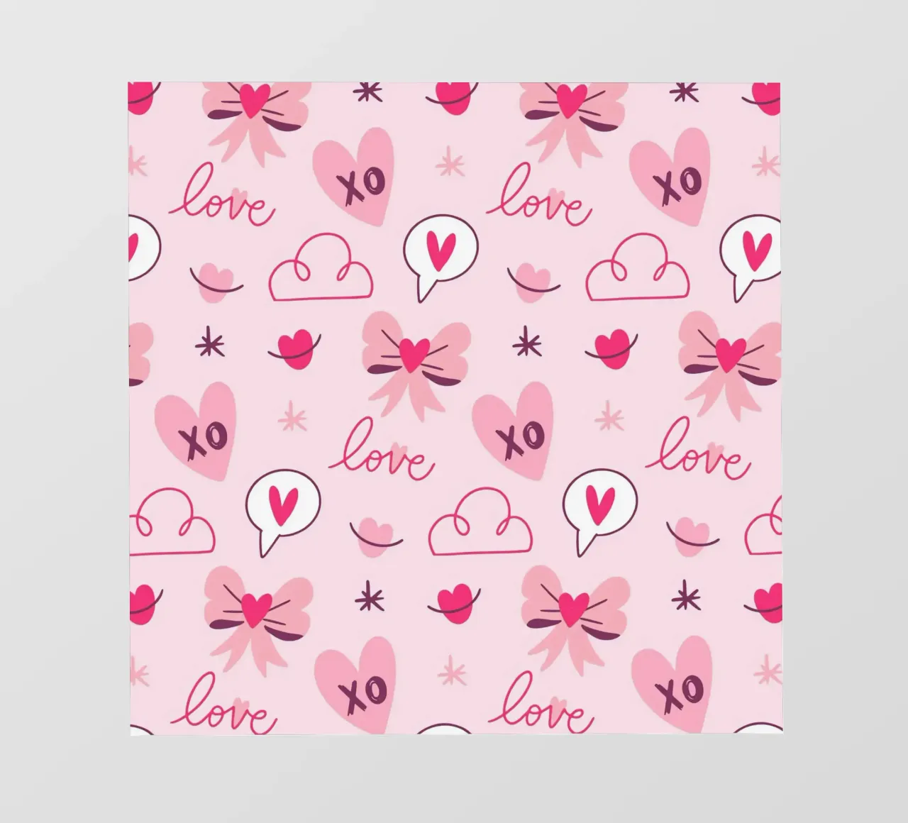 Amore e cuori telo in pvc da Kiroiharu