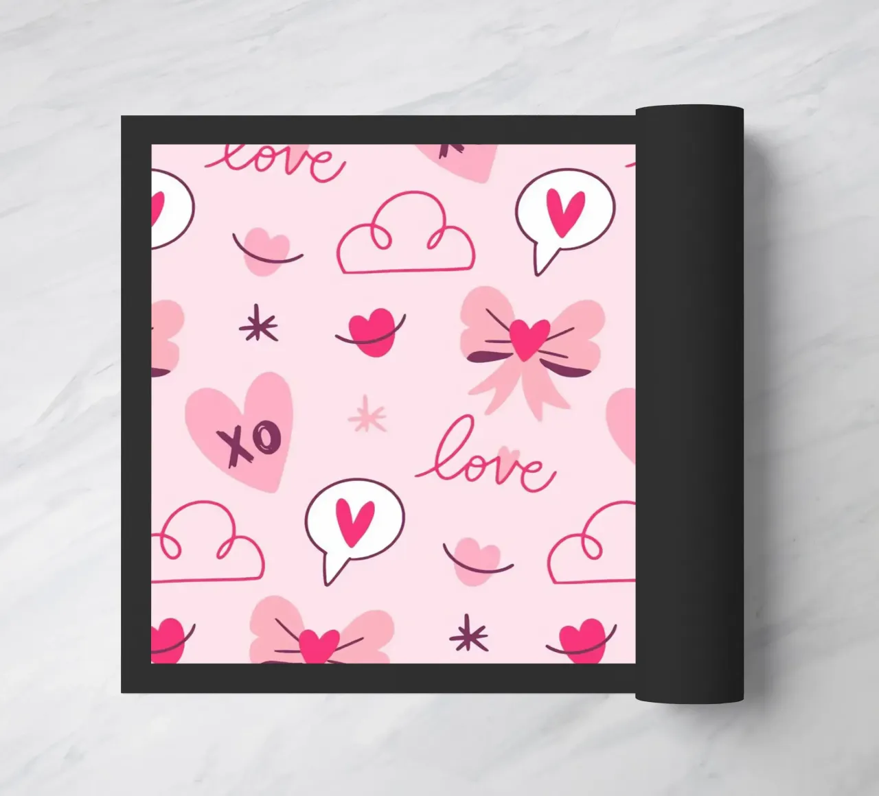 Amore e cuori zerbino da Kiroiharu