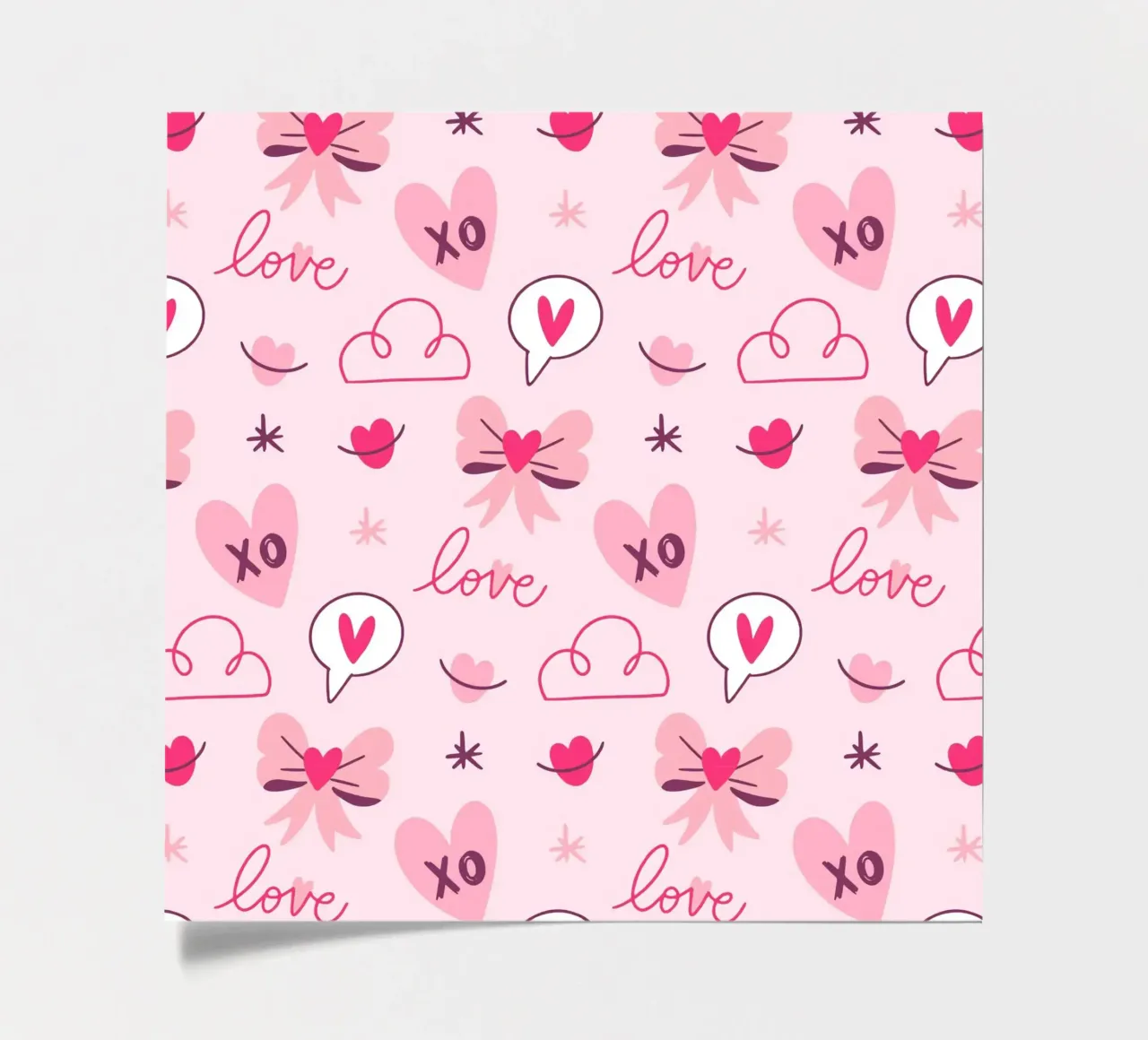 Amor y corazones pack de pegatina de Kiroiharu