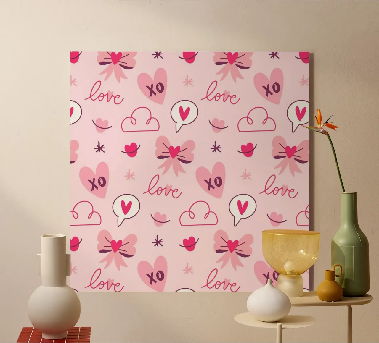 Amore e cuori plexiglass da Kiroiharu