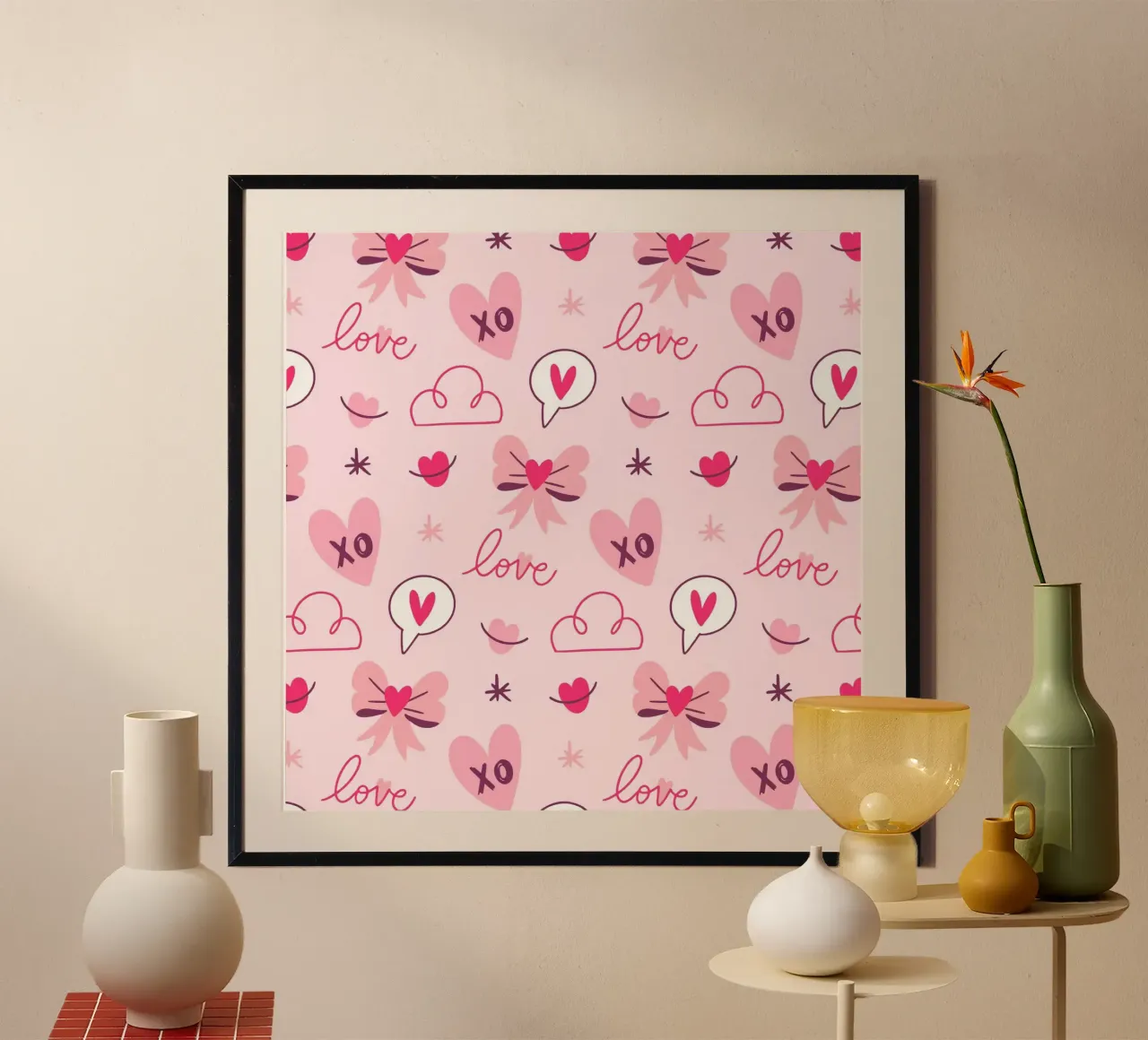 Amore e cuori carta hahnemühle da Kiroiharu