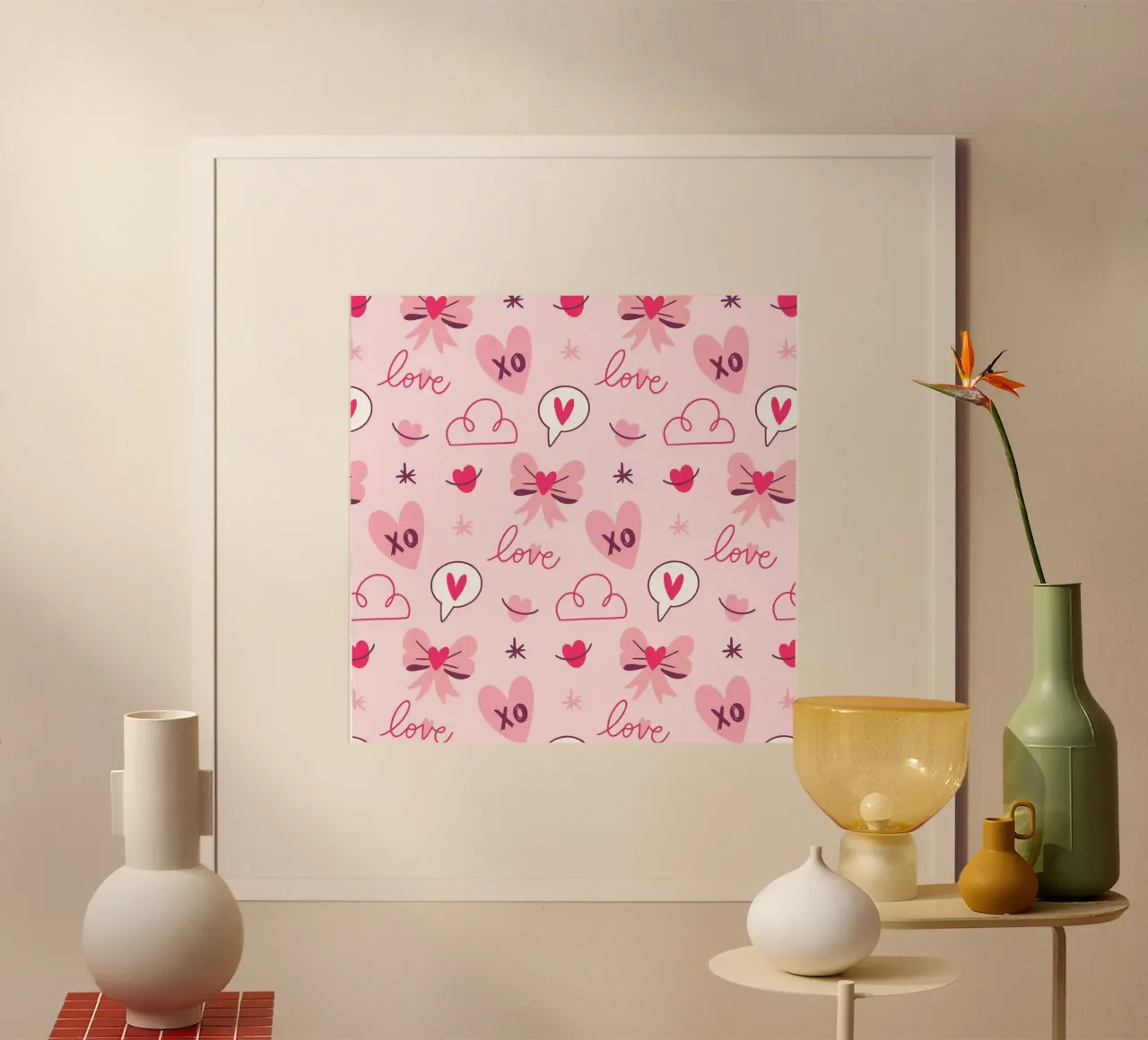Amore e cuori carta hahnemühle da Kiroiharu