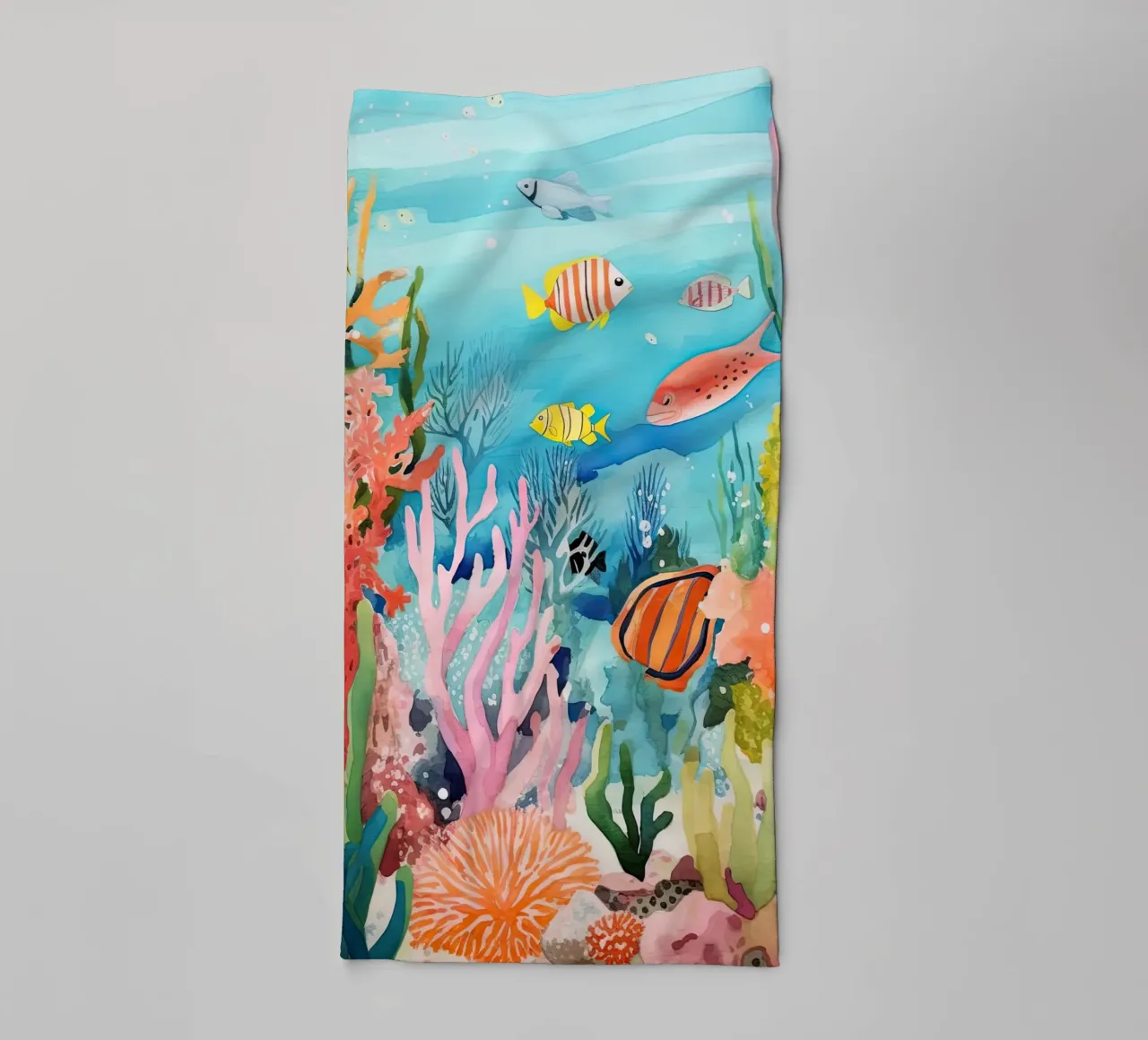 Tropical Depths towel by DaarbyN