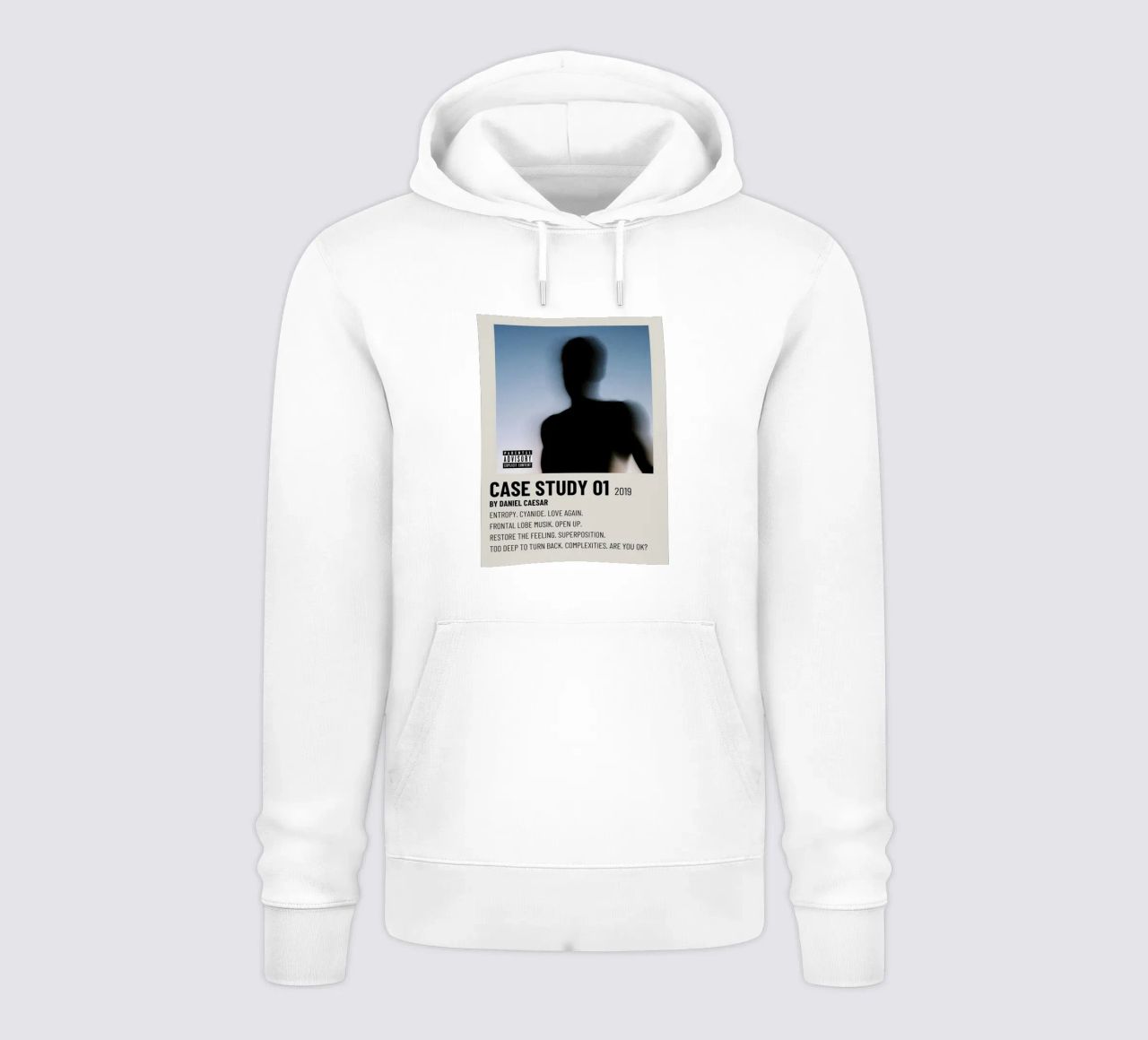 CASE STUDY 01 2019 BY DANIEL CAESAR felpa con cappuccio da SoundStudio
