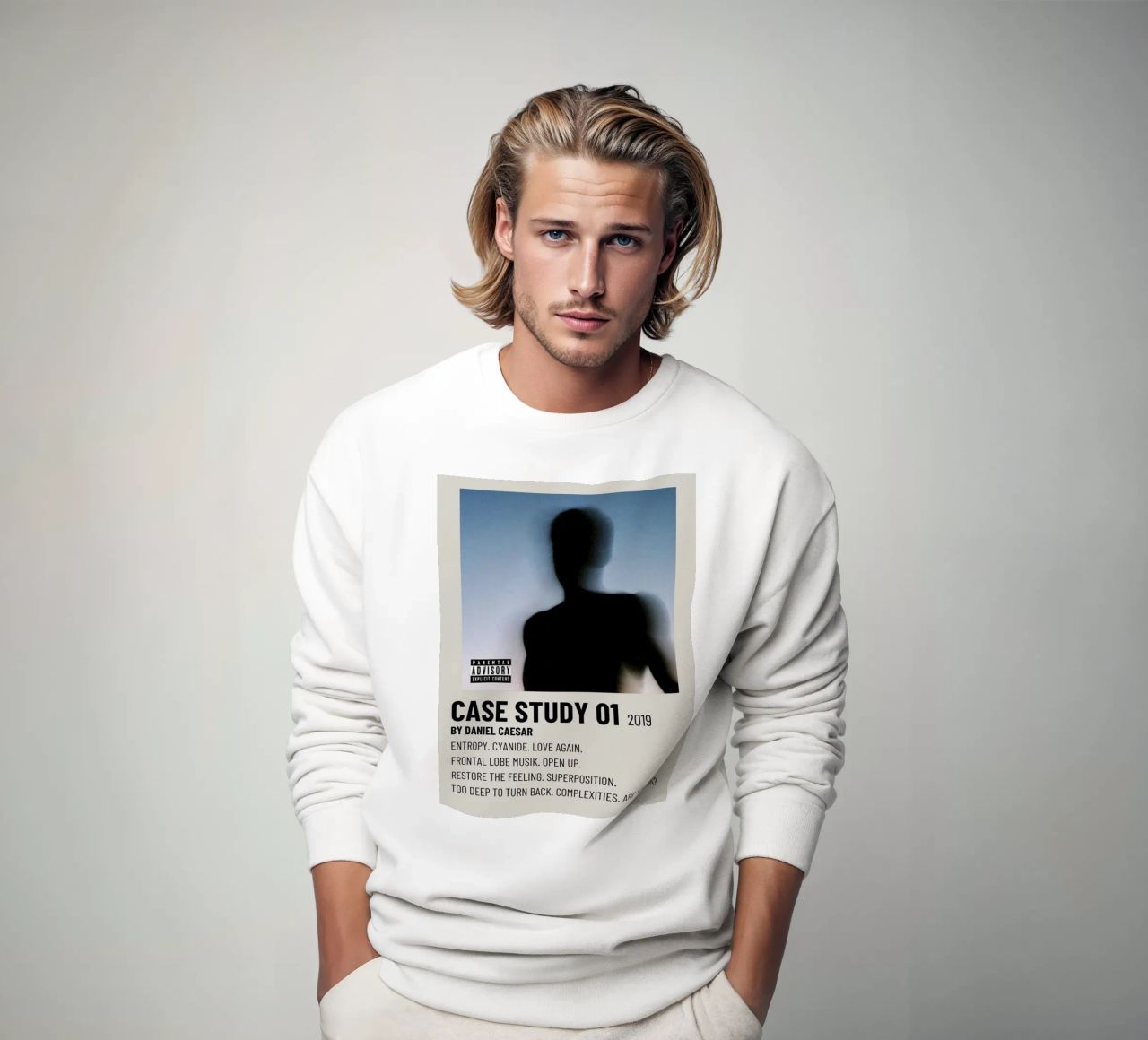 CASE STUDY 01 2019 BY DANIEL CAESAR felpa da SoundStudio