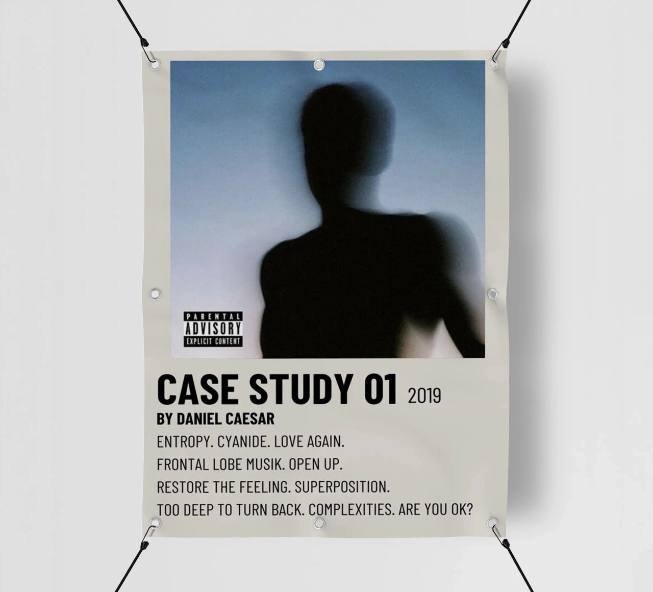 CASE STUDY 01 2019 BY DANIEL CAESAR telo in pvc da SoundStudio