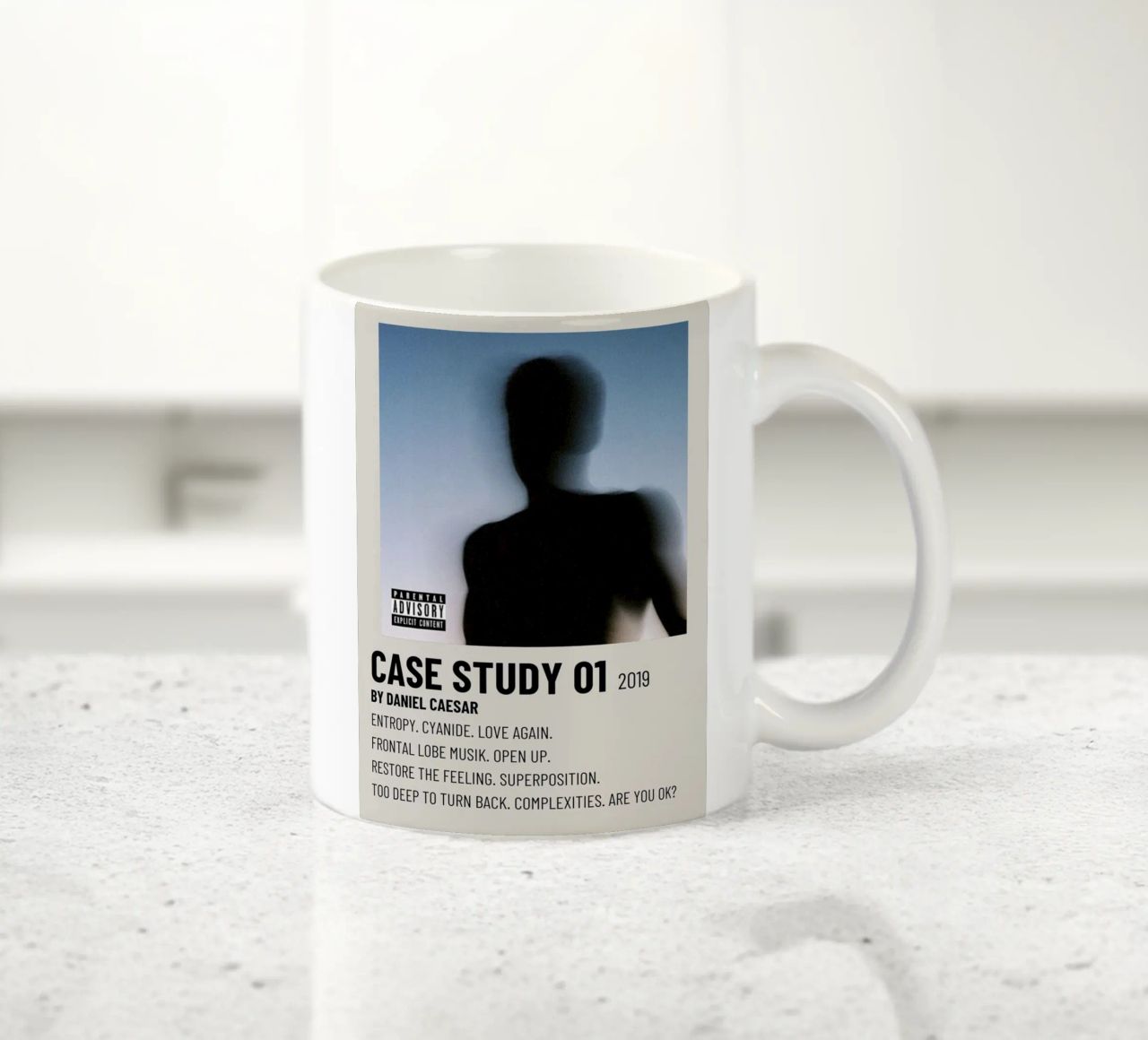 CASE STUDY 01 2019 BY DANIEL CAESAR tazza in ceramica da SoundStudio