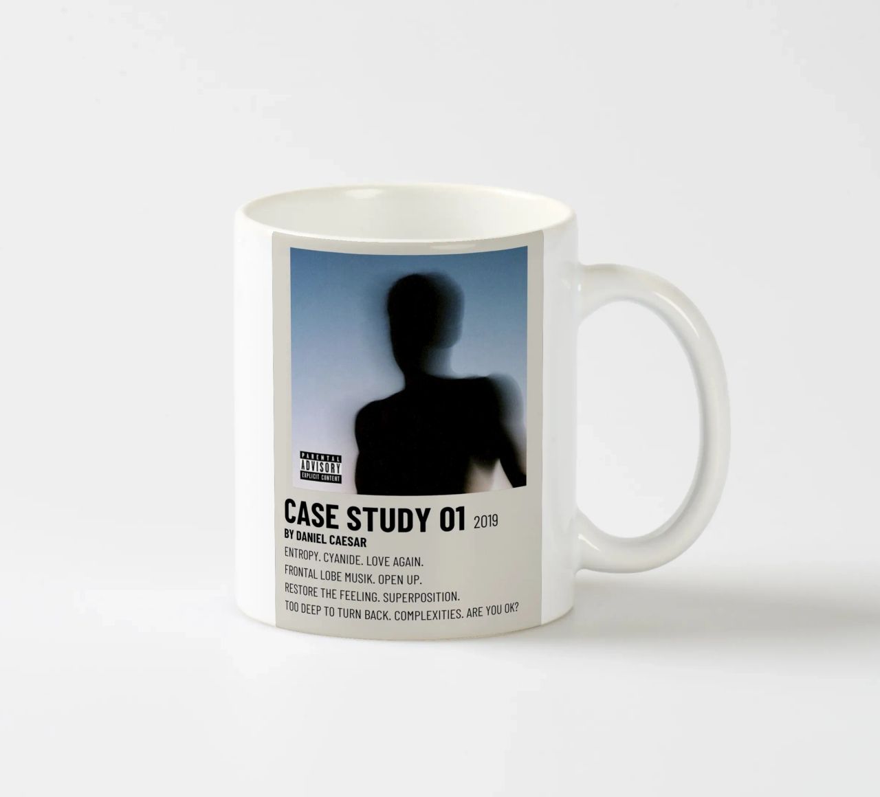 CASE STUDY 01 2019 BY DANIEL CAESAR tazza in ceramica da SoundStudio