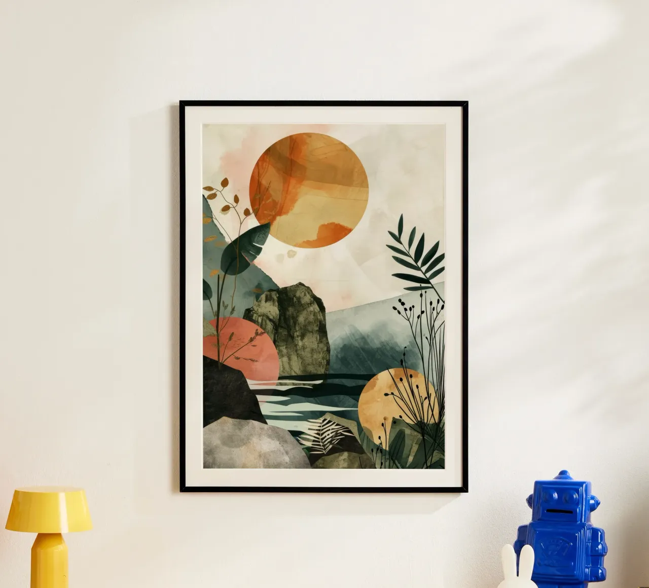 Arte di rilassamento minimale e calma poster da Justyna Jaszke JBJart