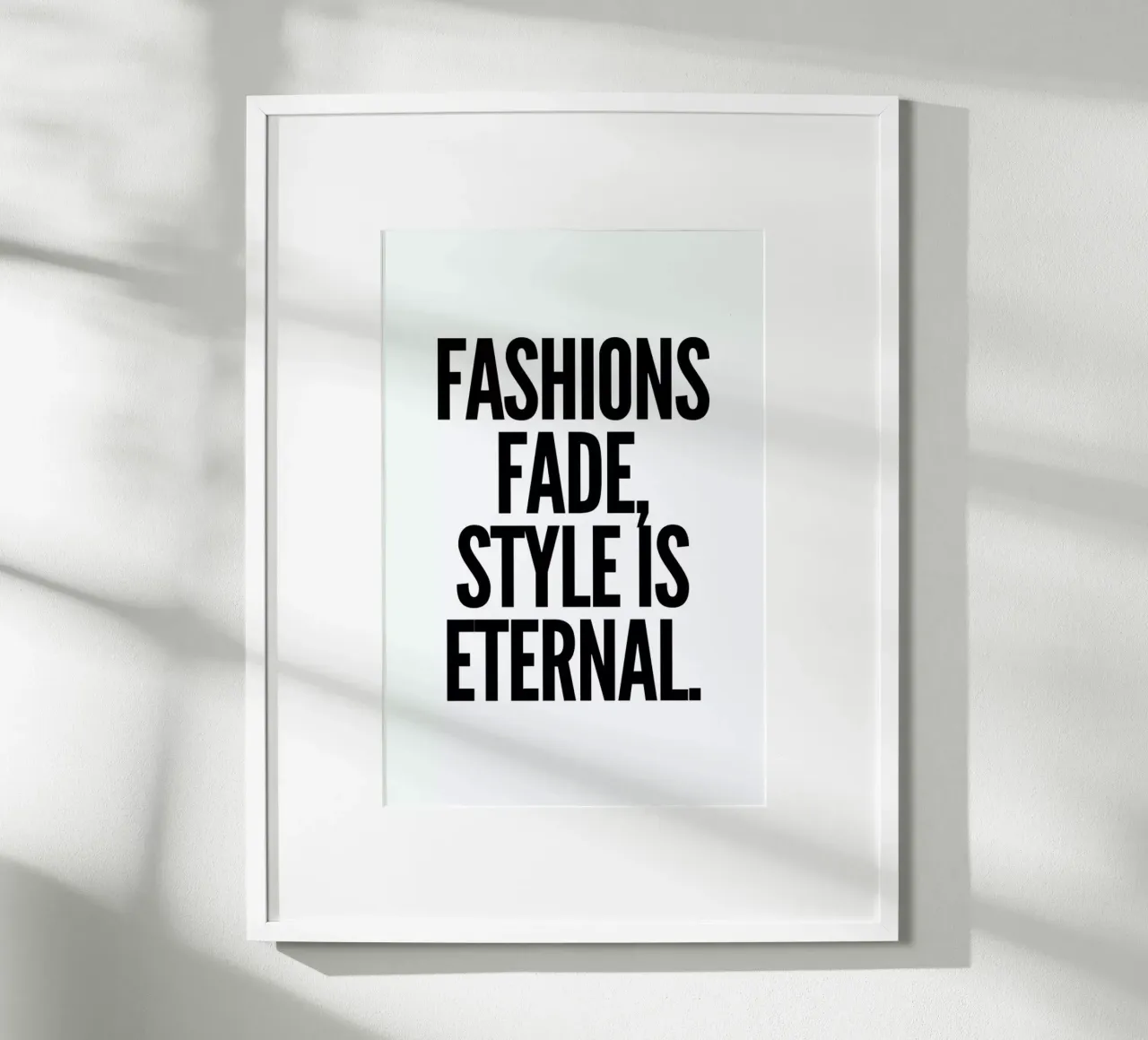 fashion poster da Mottos by Sinan Saydik