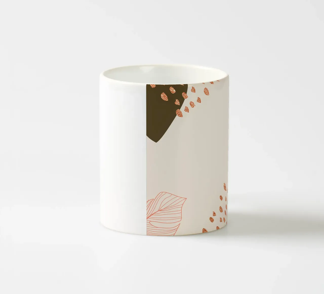 Autunno astratto tazza in ceramica da Kiroiharu