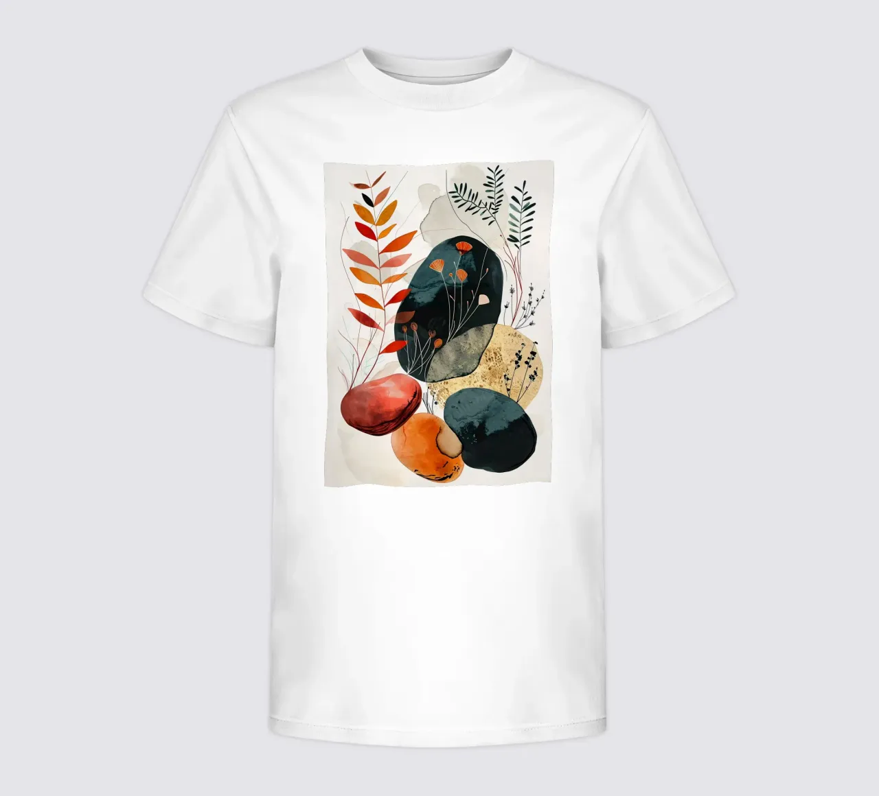 Minimalistische Entspannungskunst Kinder T-Shirt von Justyna Jaszke JBJart
