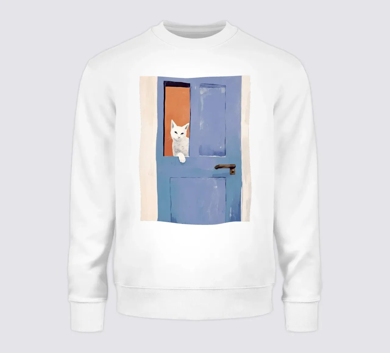 Gatto che sbircia felpa da DaarbyN